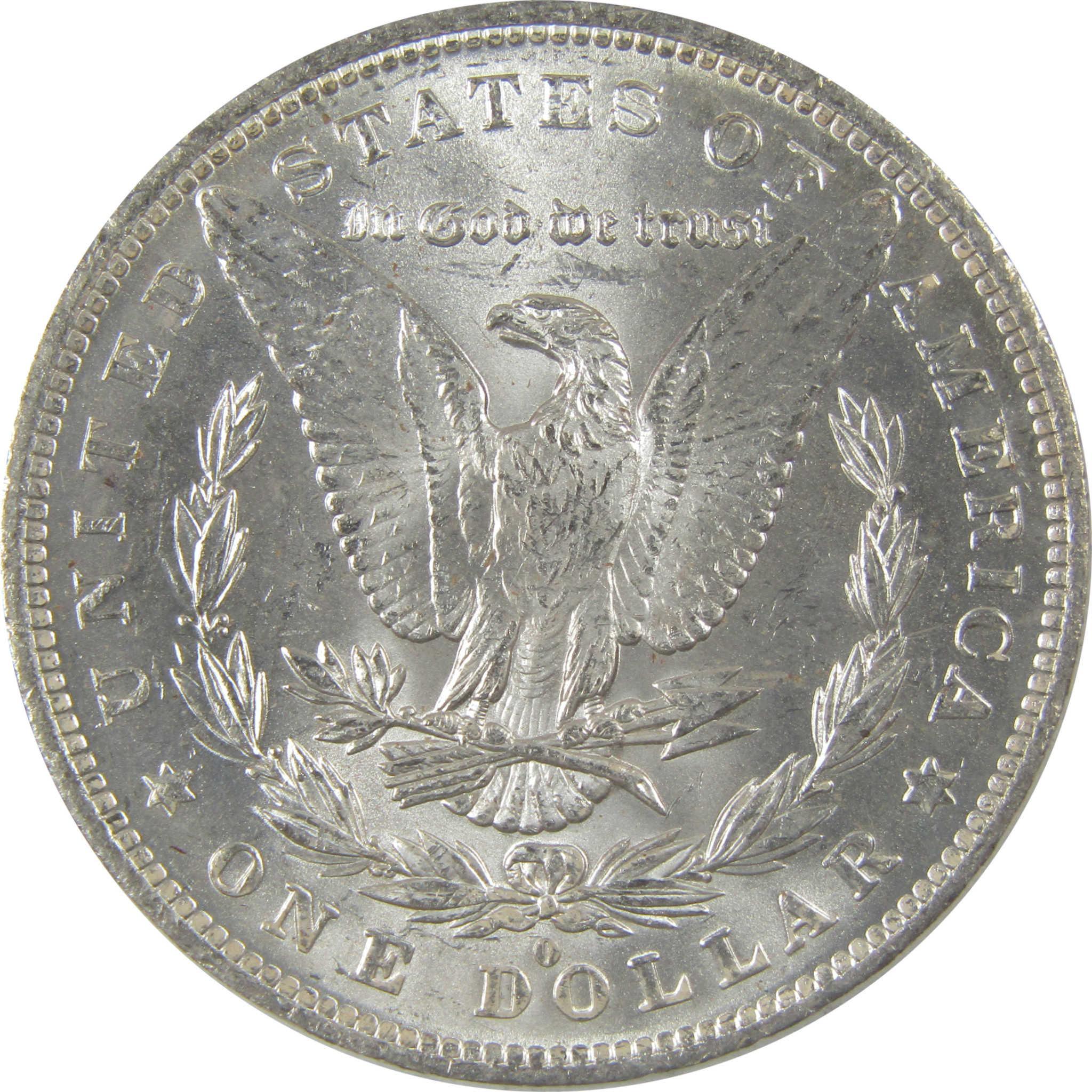 1884 O Morgan Silver Dollar BU Choice Uncirculated Toned SKU:I24173