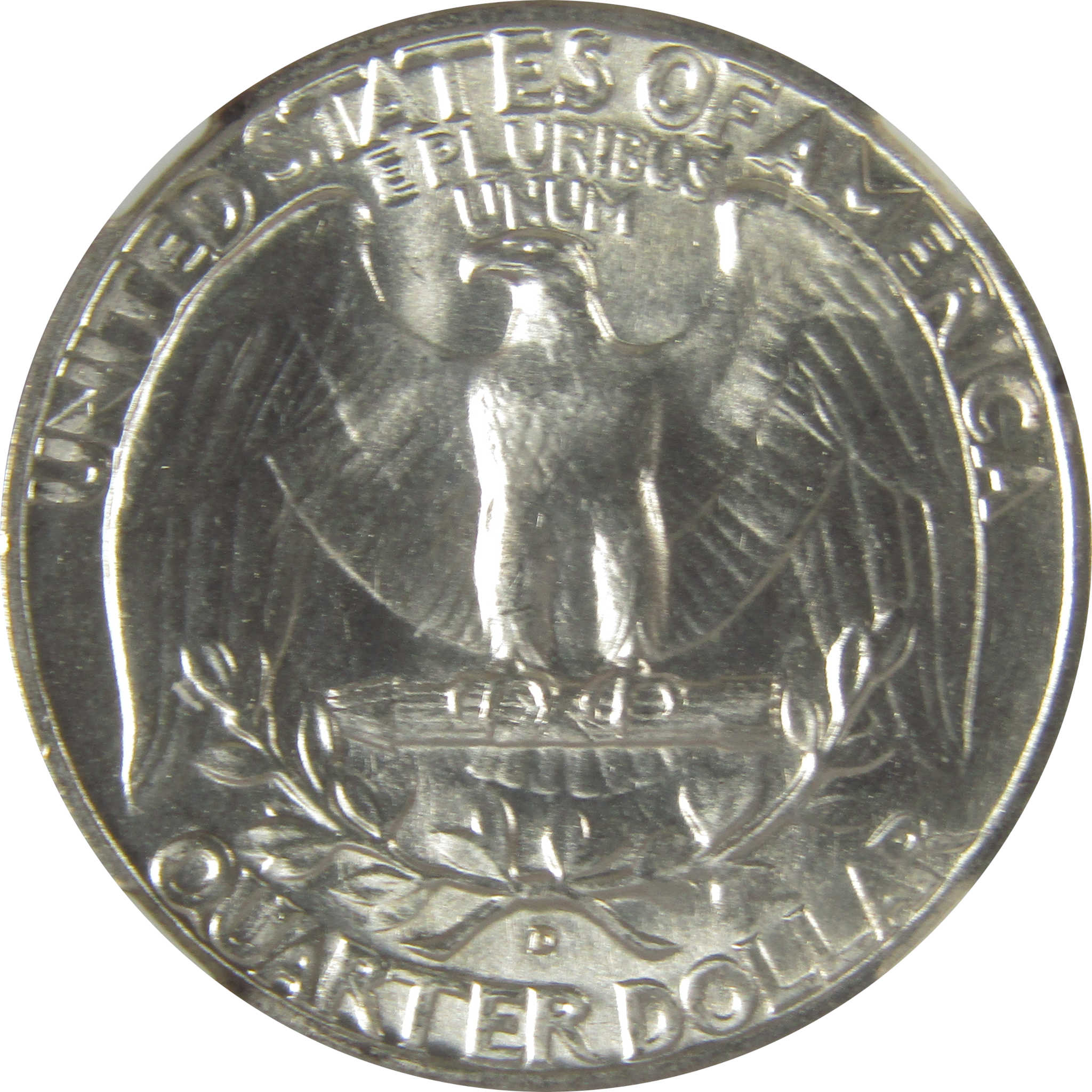 1940 D Washington Quarter MS 64 NGC Original Bag Fragment SKU:I22601