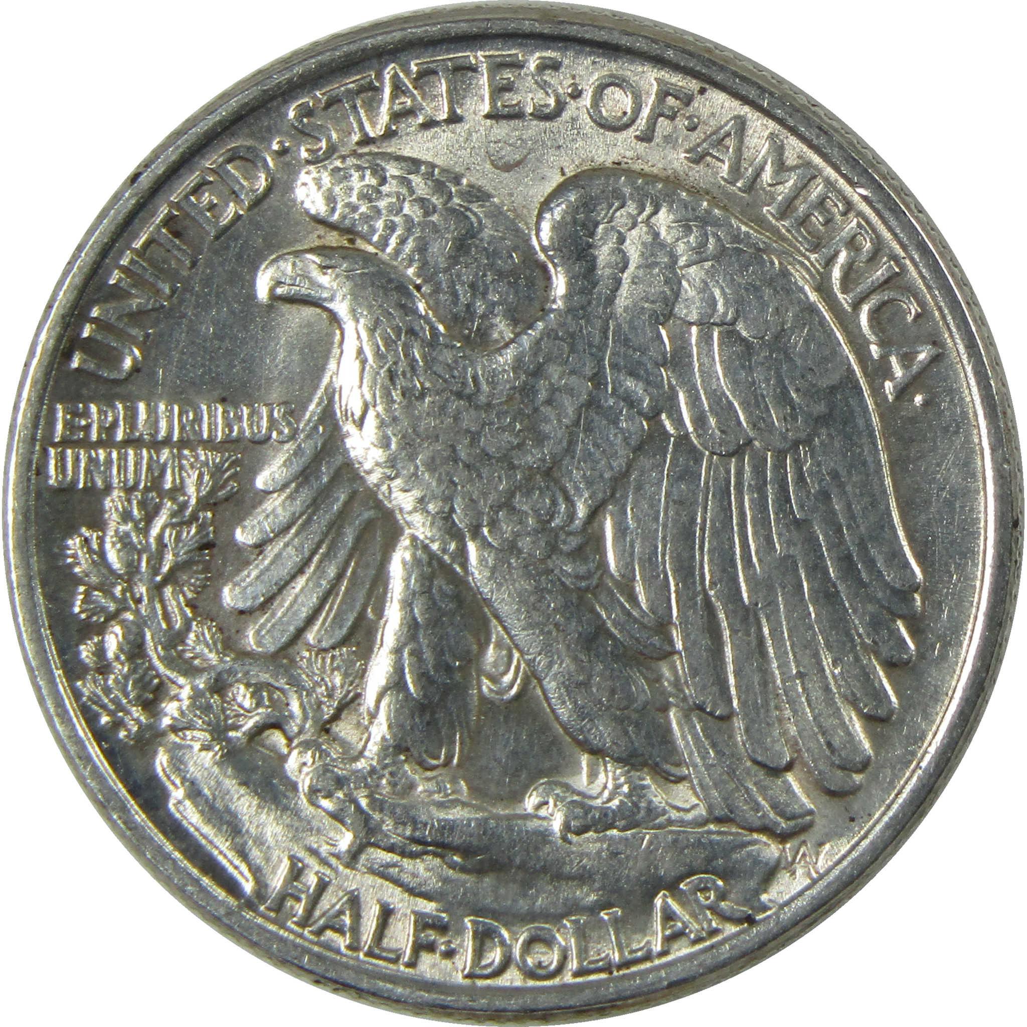1945 Liberty Walking Silver 50cAU About Uncirculated SKU:CP540