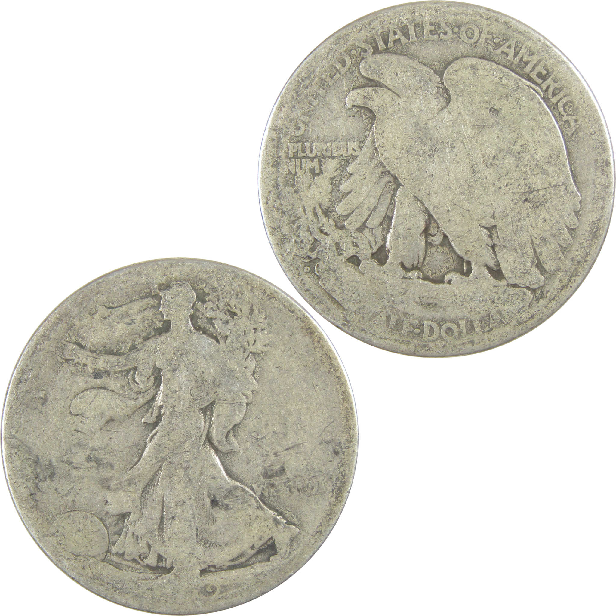 1919 D Liberty Walking Half Dollar AG About Good Silver SKU:I20052