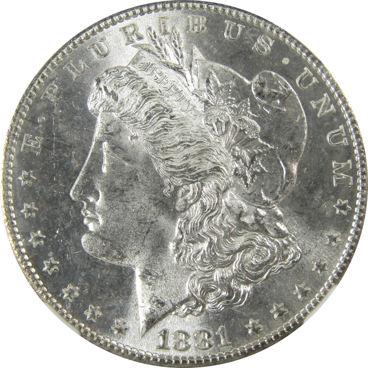 1881 S Morgan Silver Dollar MS 63 NGC Uncirculated $1 Coin SKU:CP396 - Morgan coin - Morgan silver dollar - Morgan silver dollar for sale - Profile Coins & Collectibles