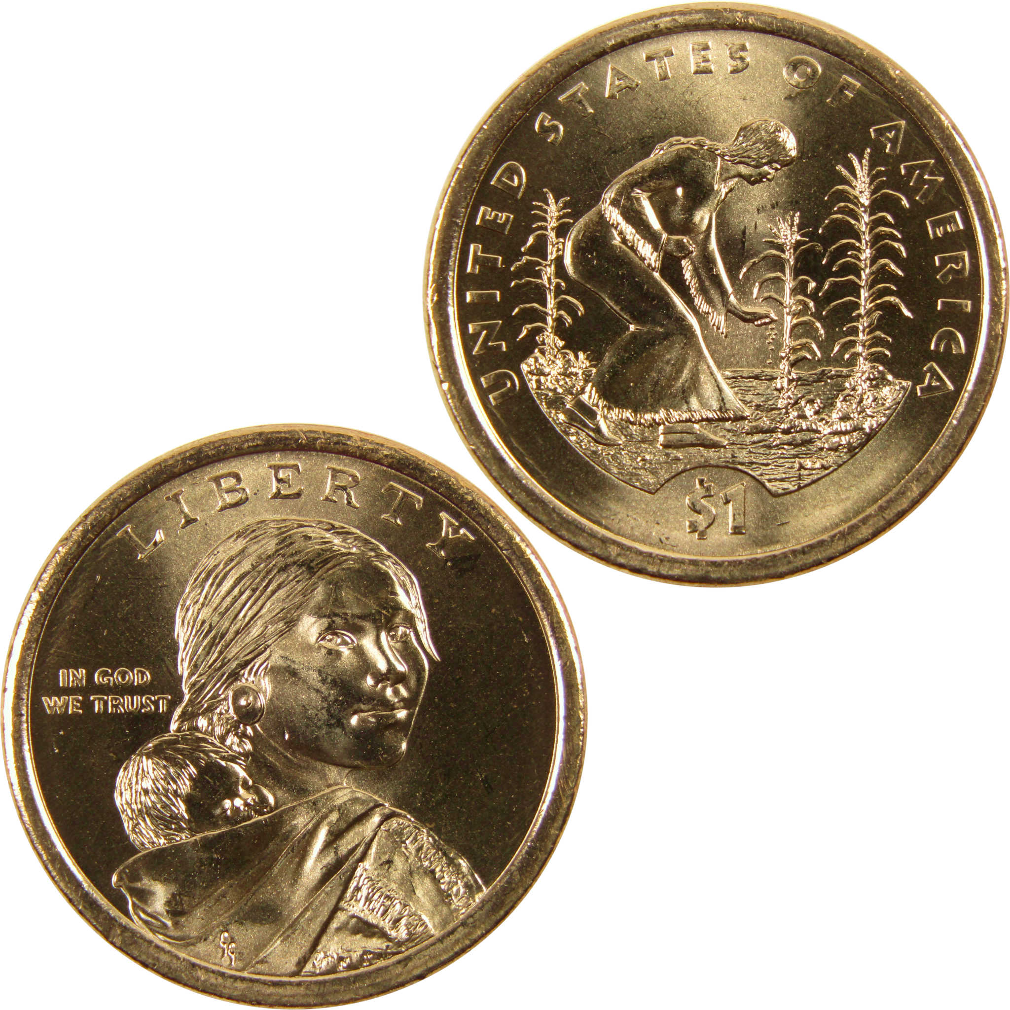 2009 P Three Sisters Native American Dollar BU Uncirculated $1 Coin