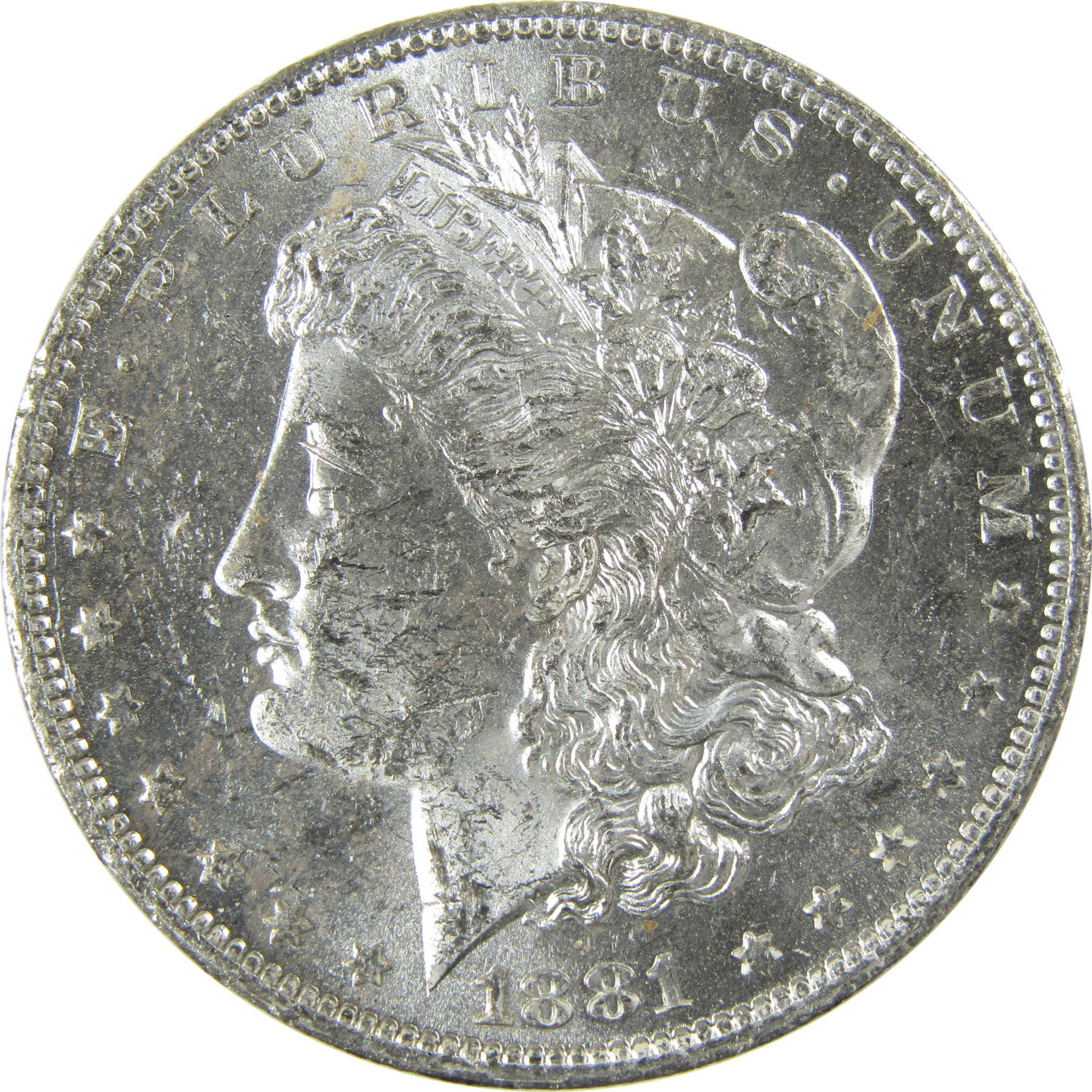1881 O Morgan Silver Dollar Uncirculated Mint State $1 Coin SKU:I27704 - Morgan coin - Morgan silver dollar - Morgan silver dollar for sale - Profile Coins & Collectibles