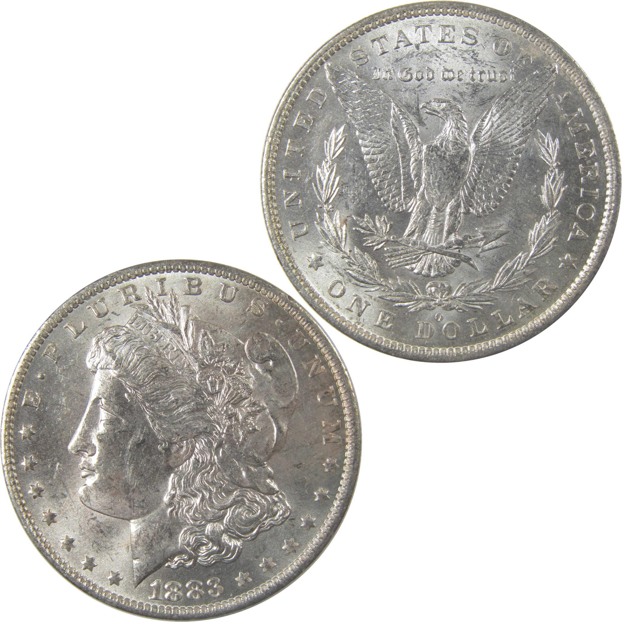1883 O Morgan Silver Dollar Uncirculated Mint State Toned SKU:I24844