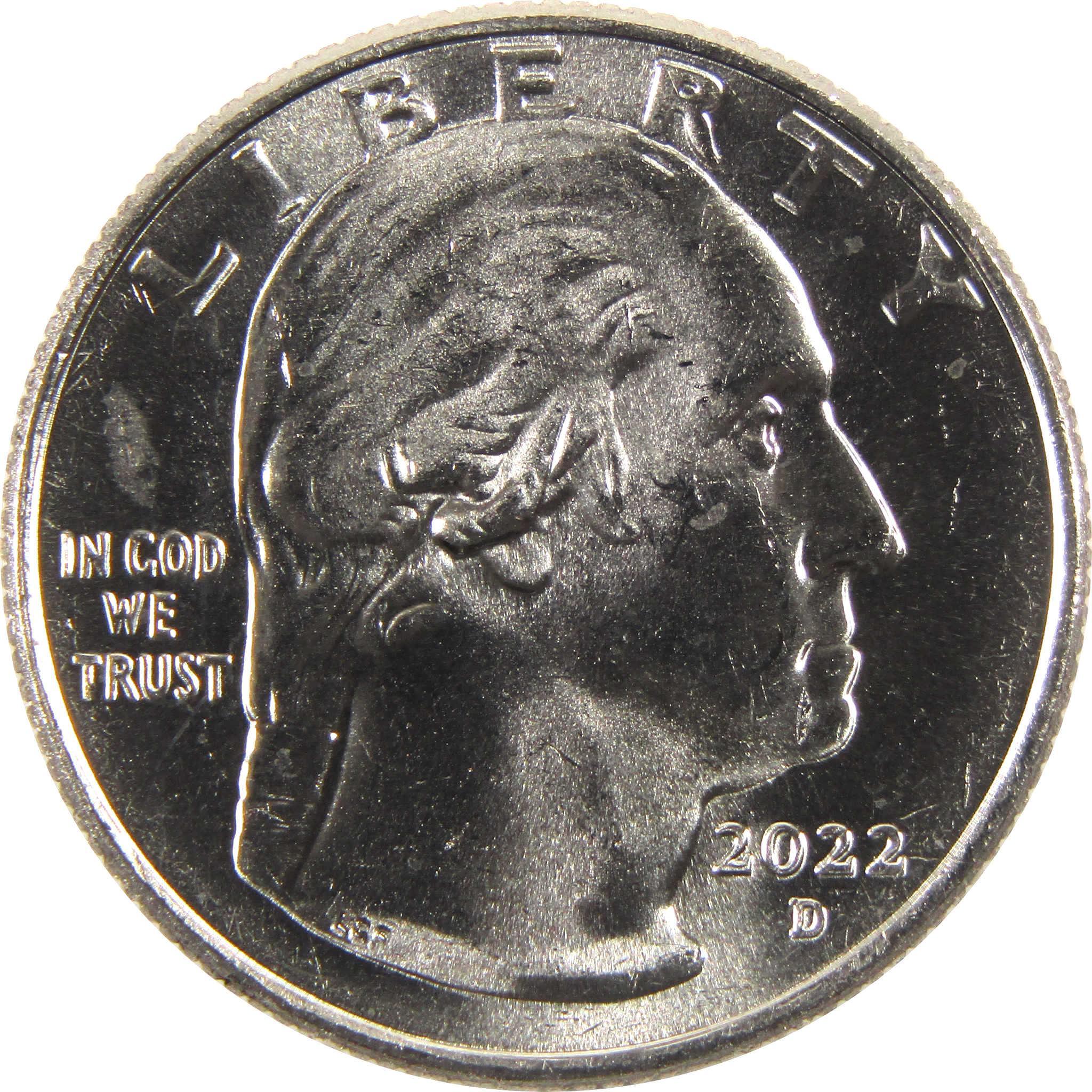 2022 D Nina Otero-Warren American Women Quarter Uncirculated Clad Coin