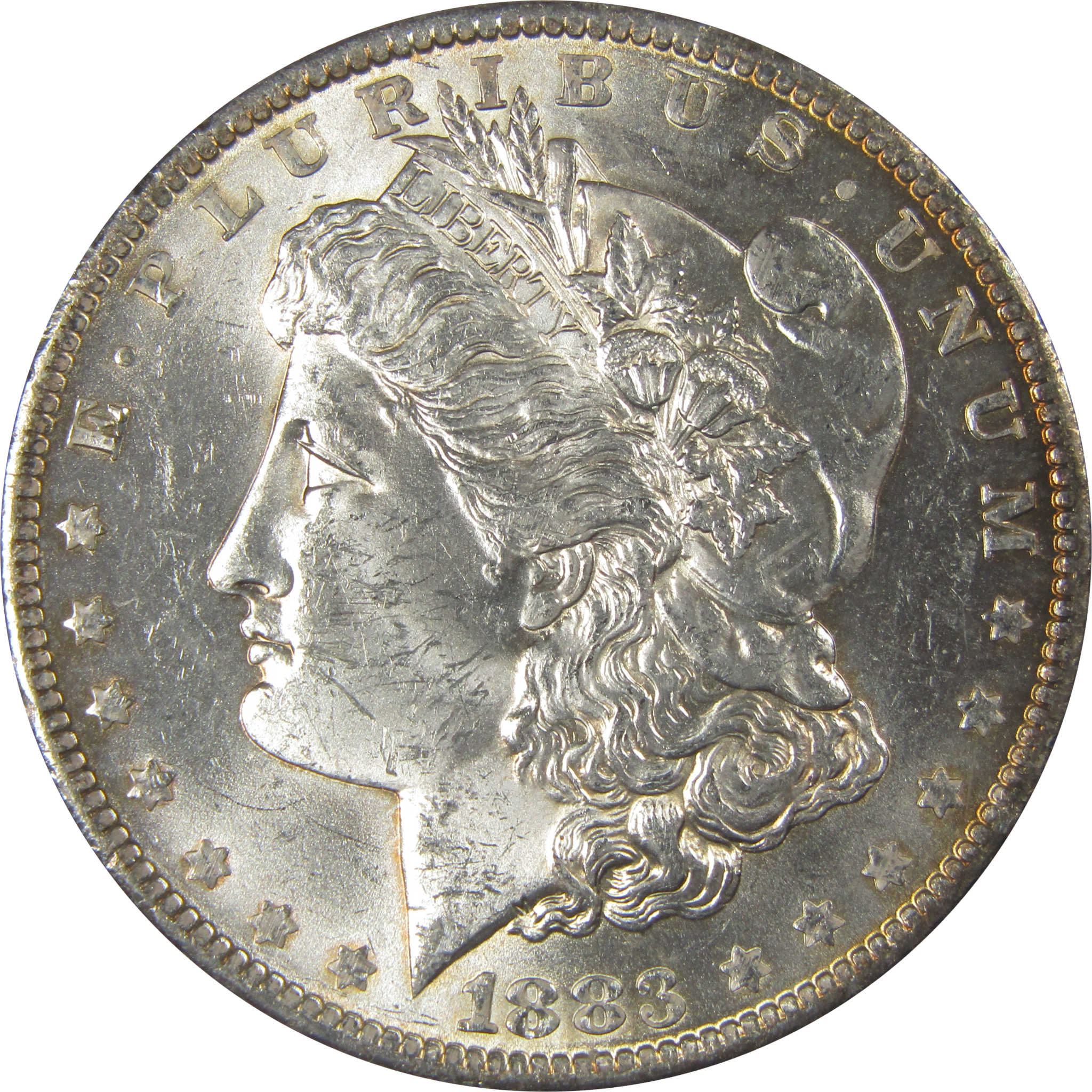1883 O Morgan Dollar Uncirculated Silver $1 Coin SKU:CPC1021 - Morgan coin - Morgan silver dollar - Morgan silver dollar for sale - Profile Coins & Collectibles