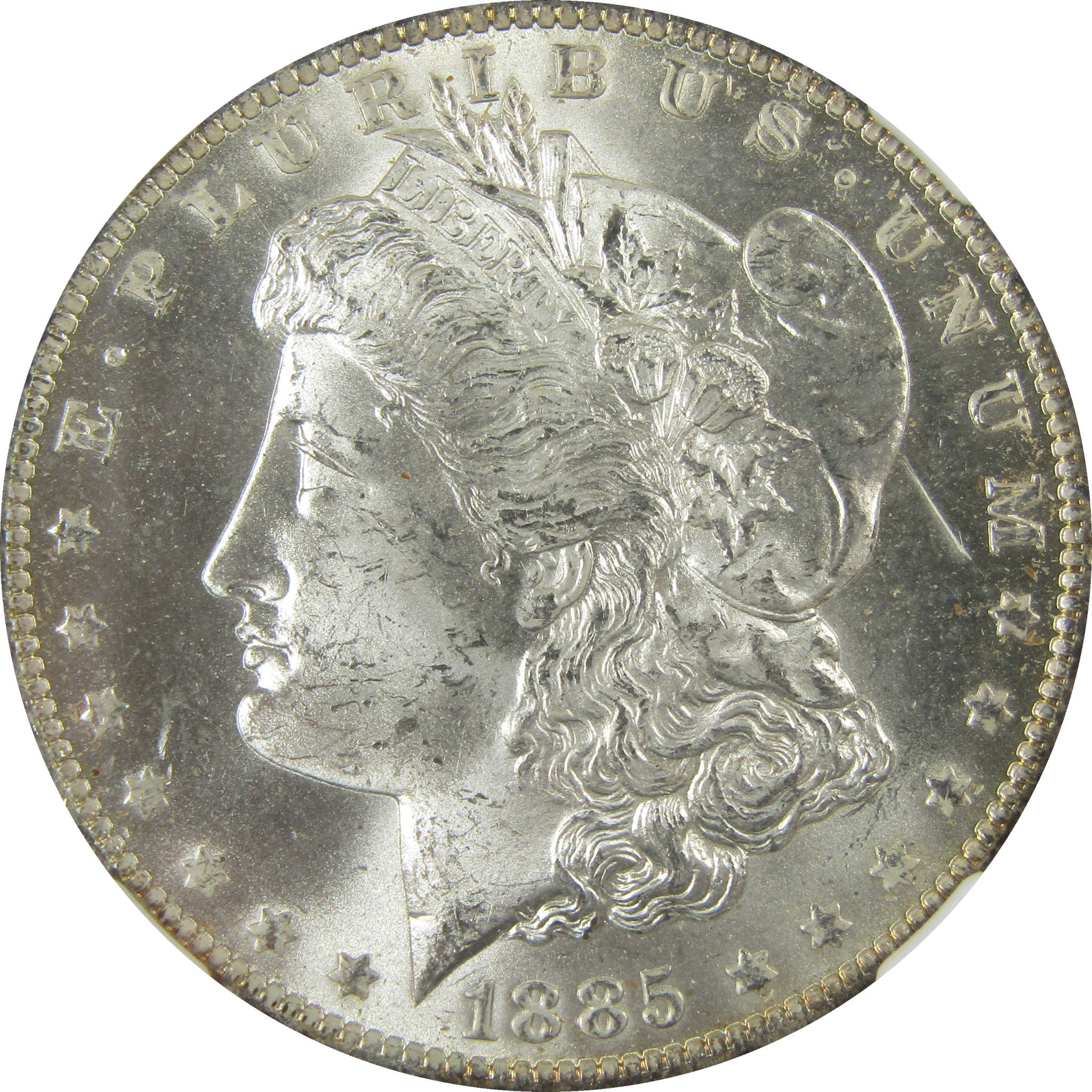 1885 O Morgan Silver Dollar MS 65 NGC Uncirculated $1 Coin SKU:I27528