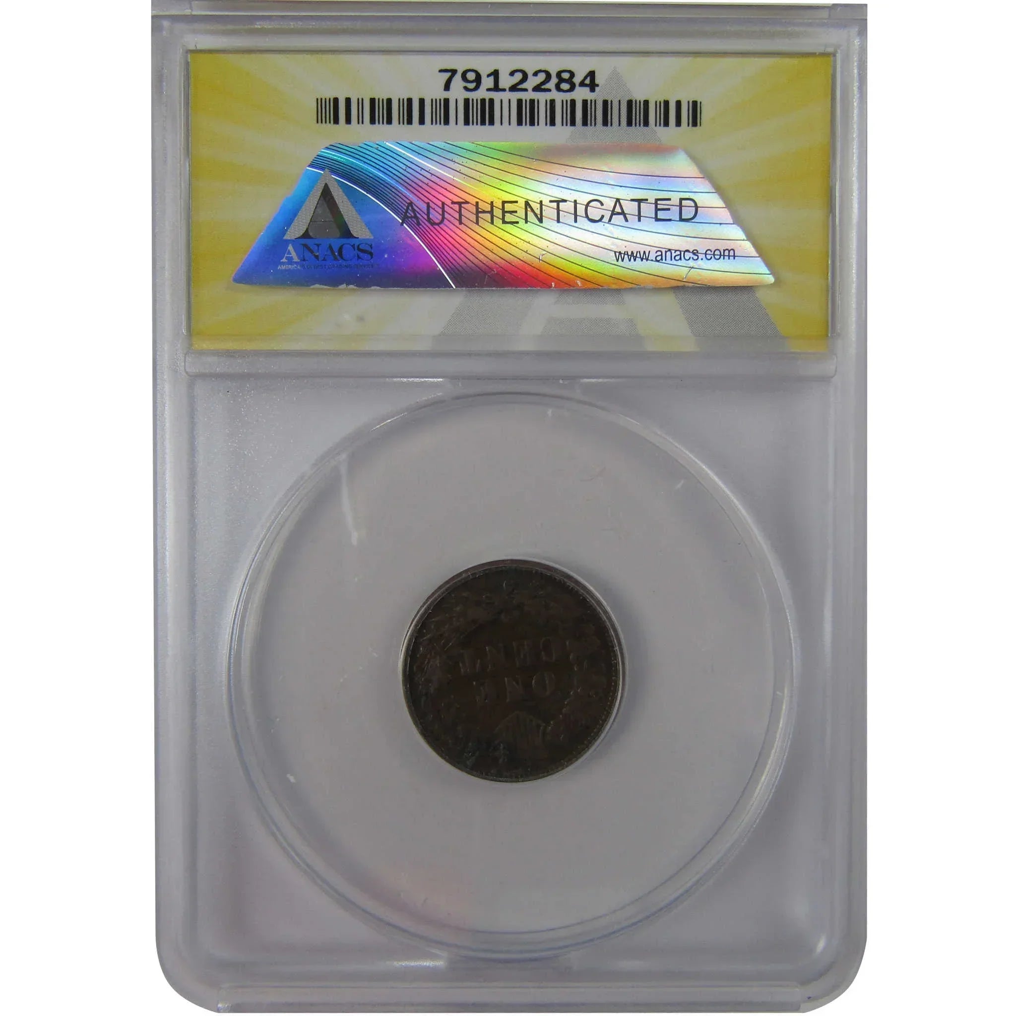 1871 Indian Head Cent EF 40 Details ANACS Penny 1c Coin SKU:CPC1180
