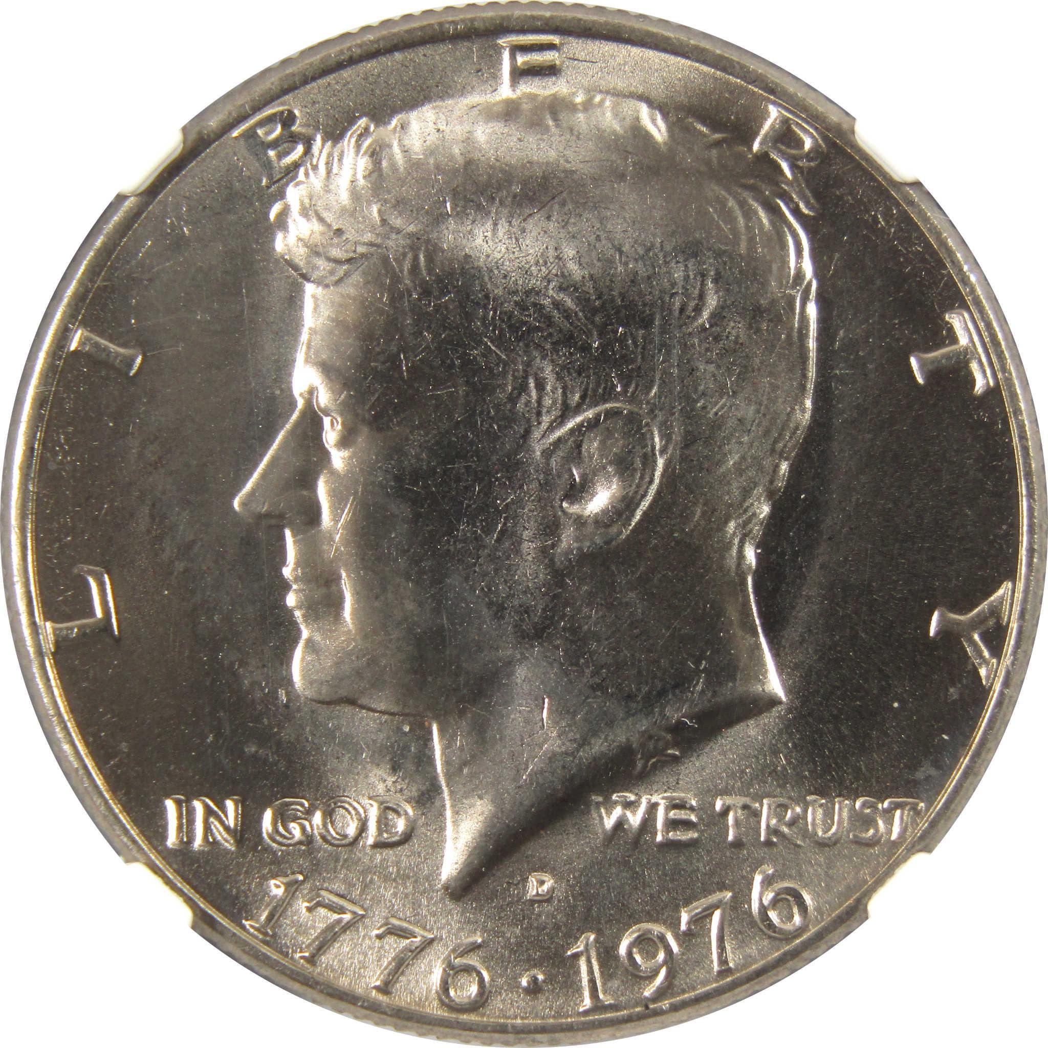 1976 D Kennedy Bicentennial 50c MS 67 NGC Clad Unc SKU:I9806