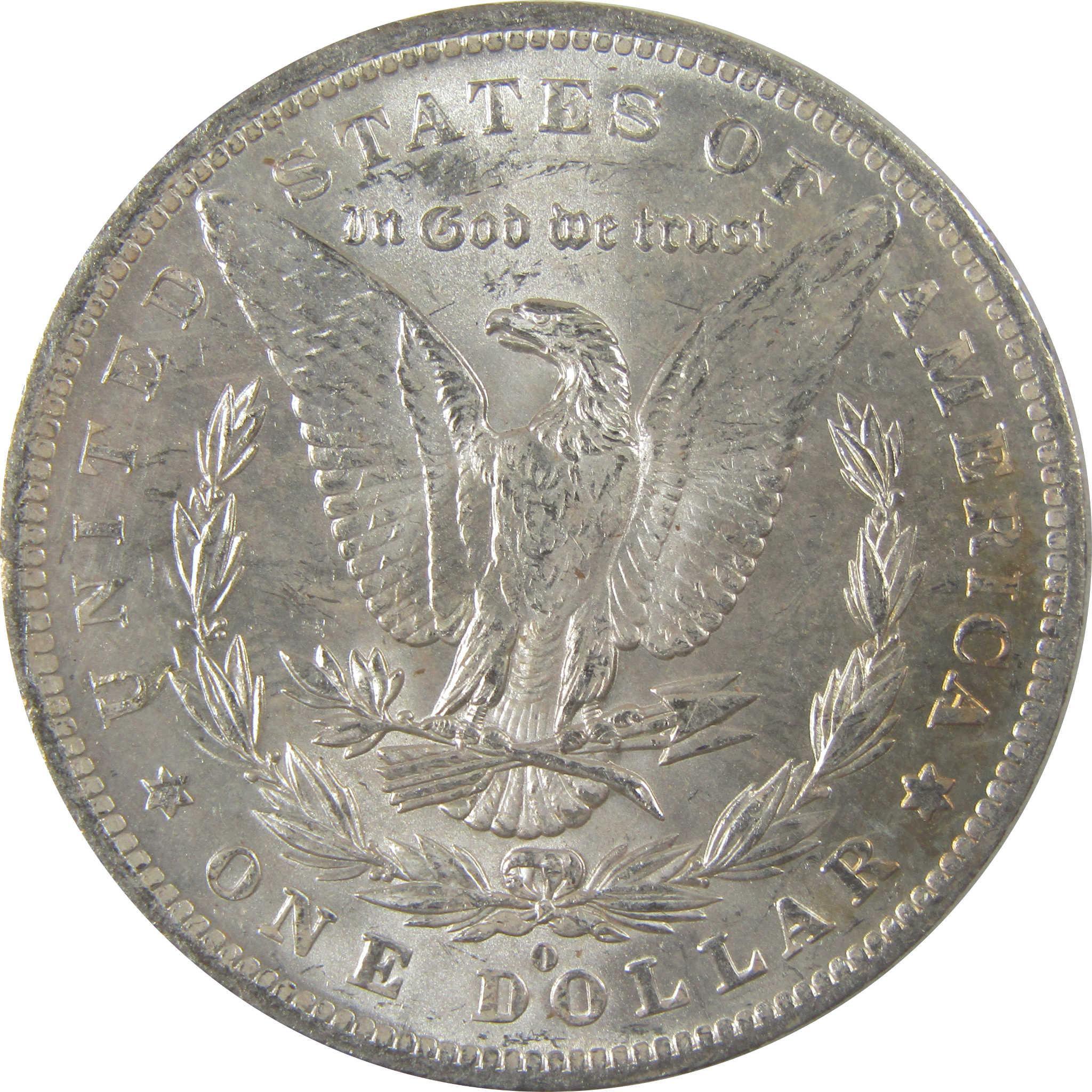 1884 O Morgan Silver Dollar BU Choice Uncirculated Toned SKU:I24188