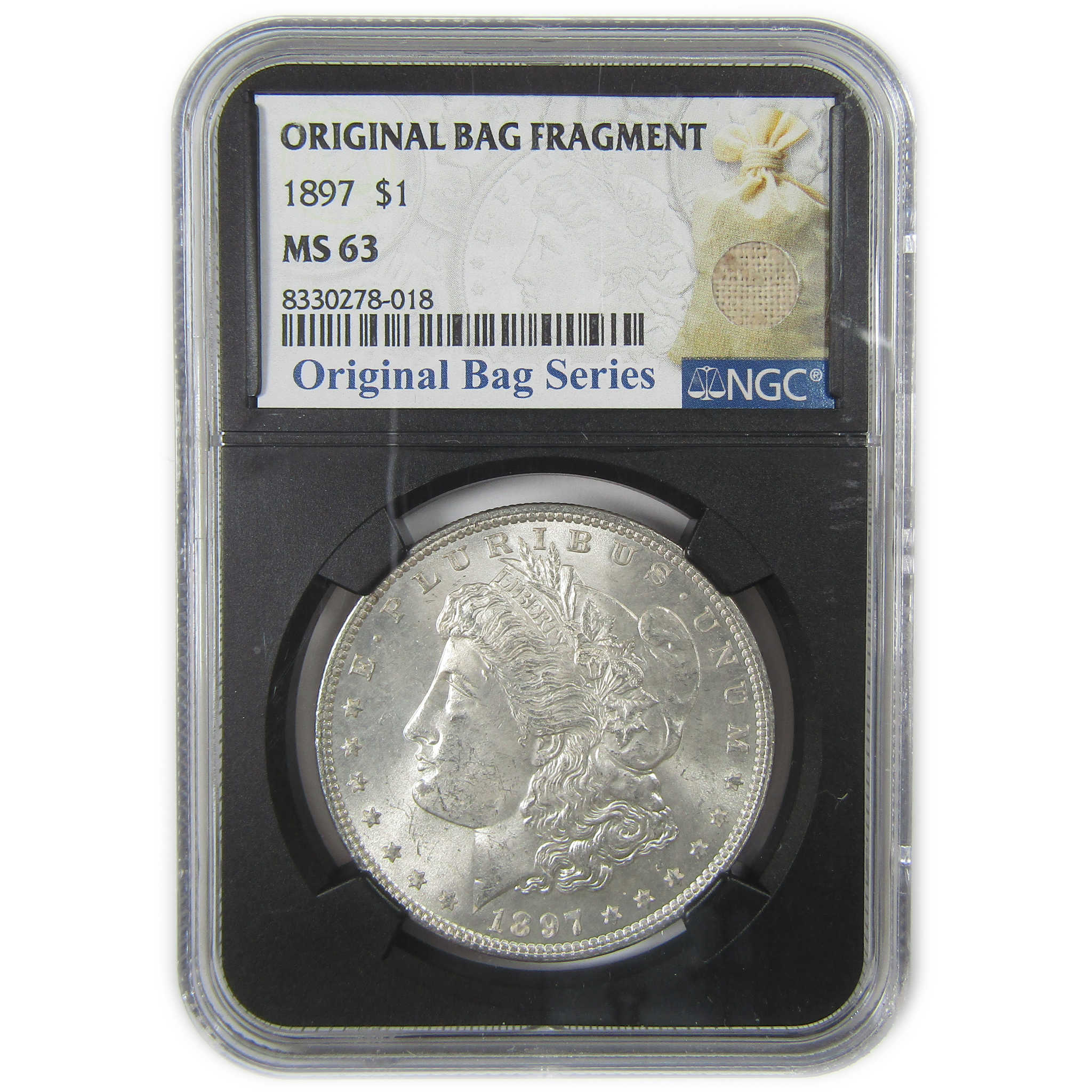1897 Morgan Dollar MS 63 NGC Silver Original Bag Fragment SKU:I23664 - Morgan coin - Morgan silver dollar - Morgan silver dollar for sale - Profile Coins & Collectibles