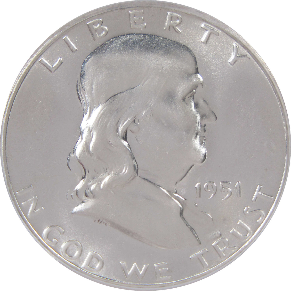 1951 Franklin Silver Half Dollar PR 66 ICG Proof 50c Coin SKU:I29148
