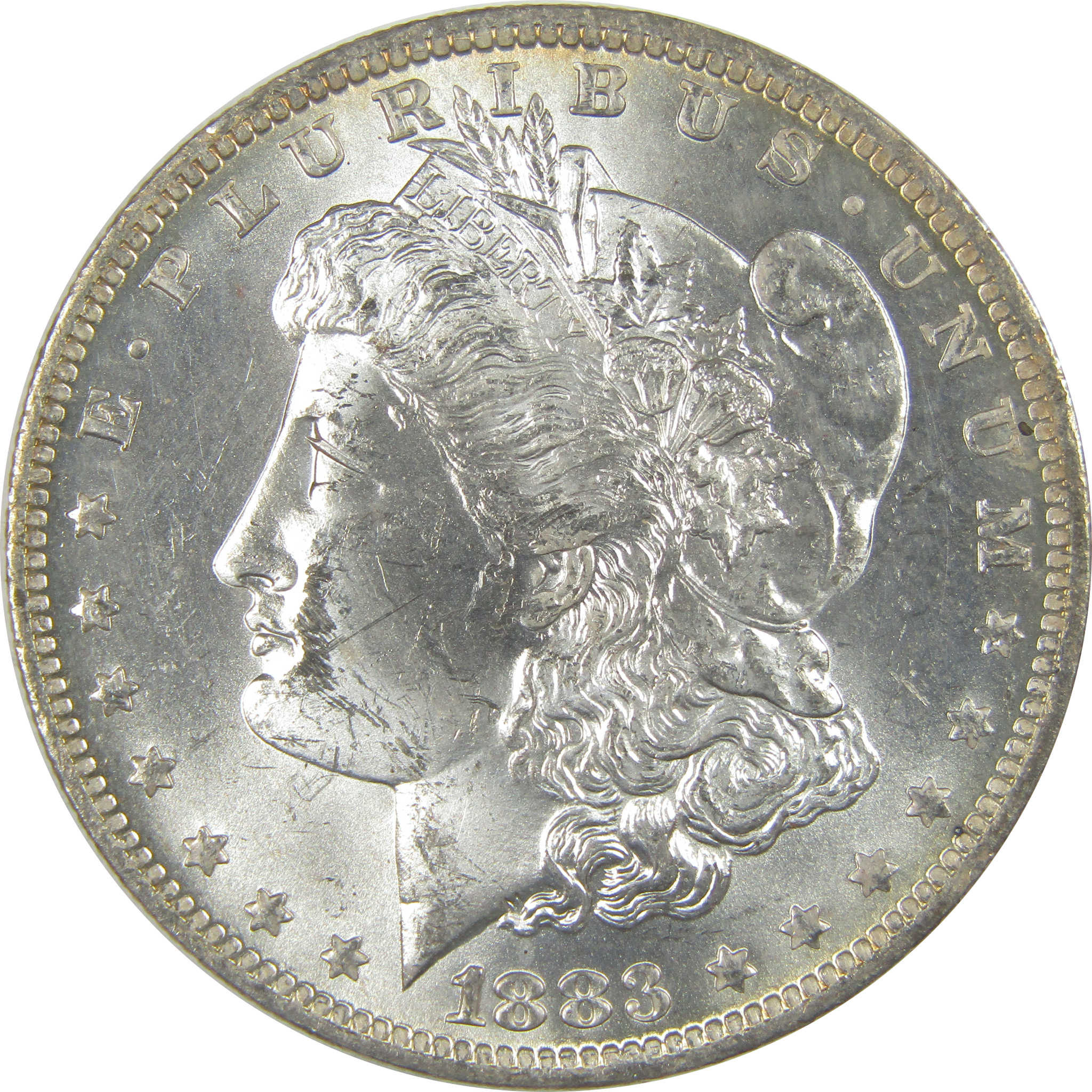 1883 O Morgan Dollar Uncirculated Silver $1 Coin SKU:CPC1028 - Morgan coin - Morgan silver dollar - Morgan silver dollar for sale - Profile Coins & Collectibles