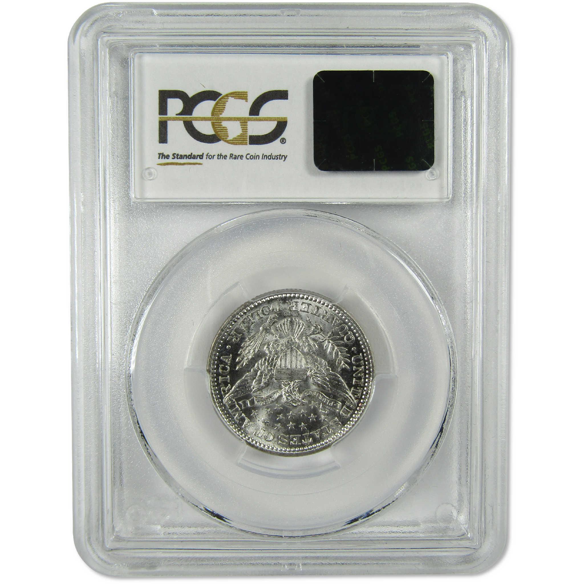 1916 D Barber Silver Quarter MS 66 PCGS CAC Uncirculated 25c Coin