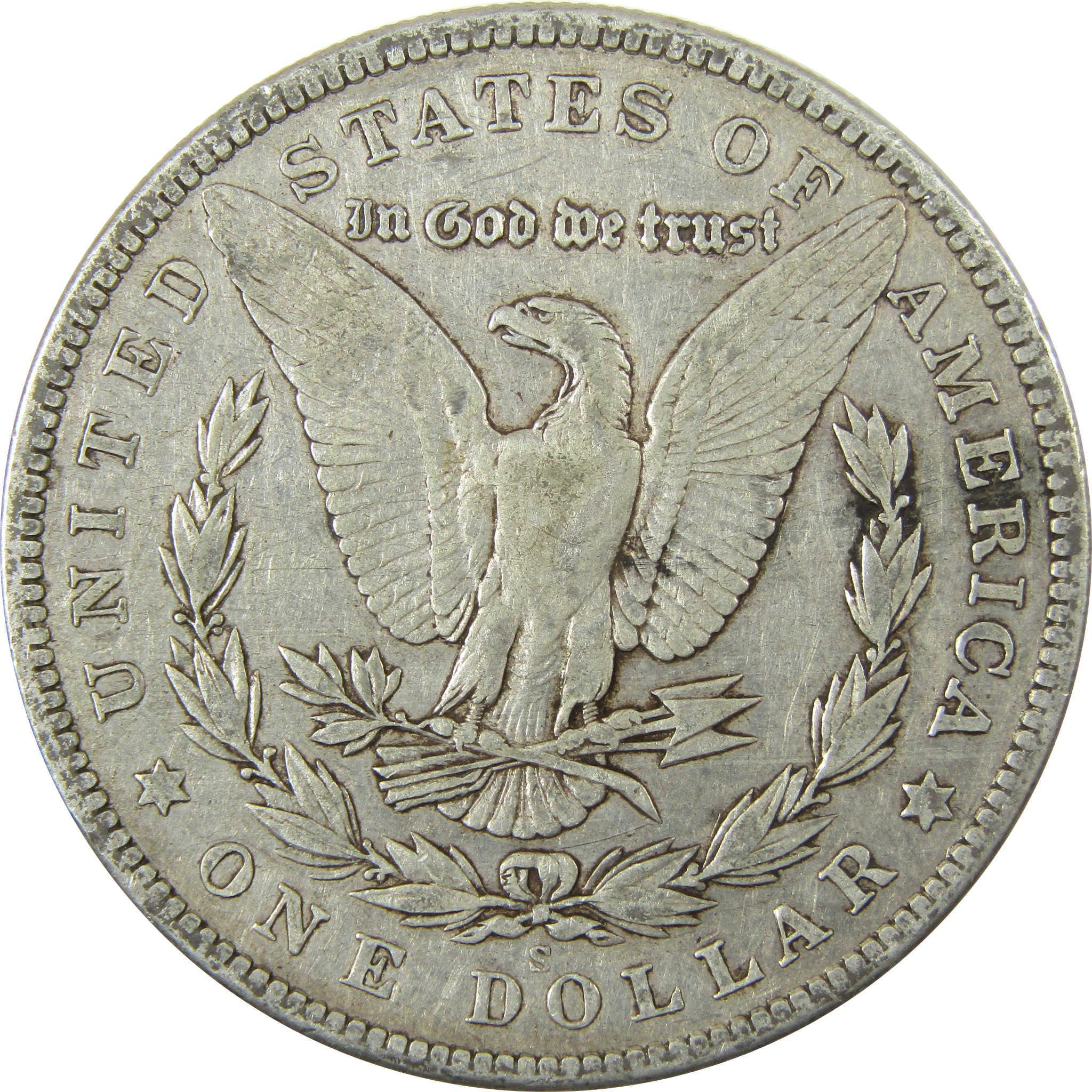 1903 S Morgan Silver Dollar VF Very Fine Details $1 Coin SKU:CP1379 - Morgan coin - Morgan silver dollar - Morgan silver dollar for sale - Profile Coins & Collectibles