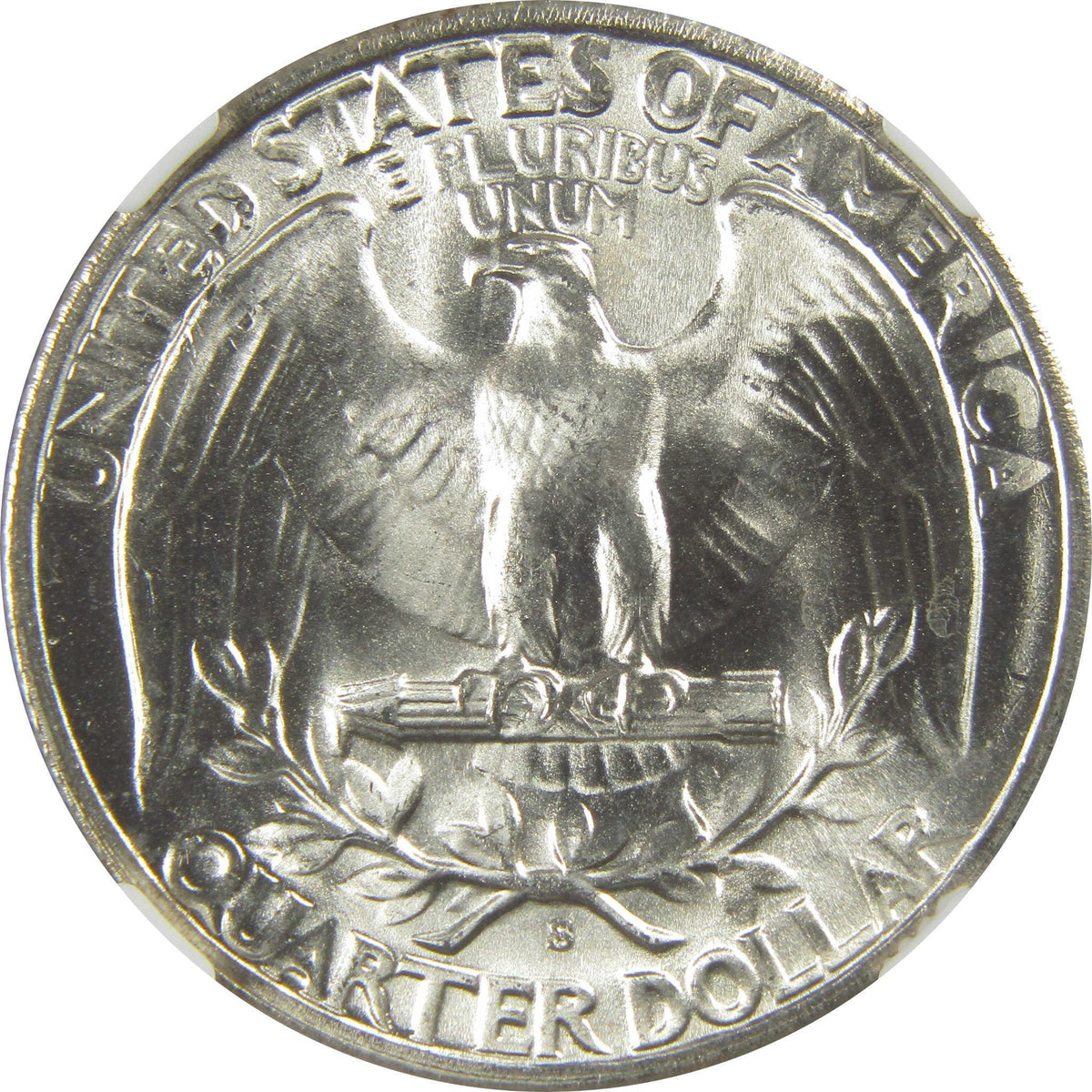 1946 S Washington Quarter MS 66 NGC Silver Bag Fragment SKU:I20510