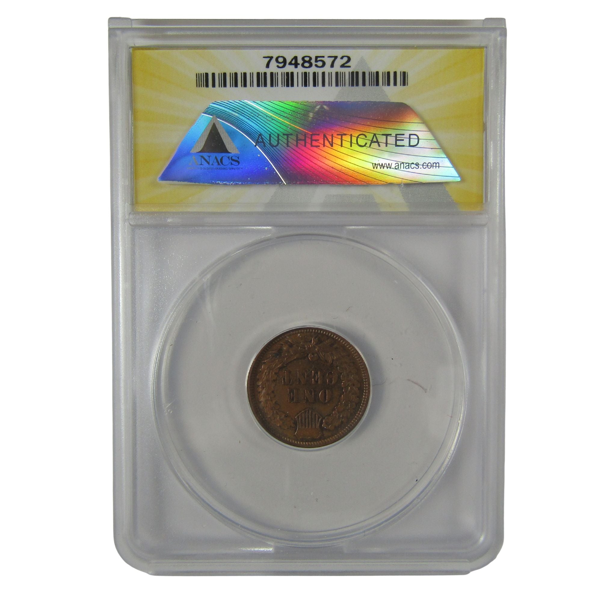 1908 Indian Head Cent MS 62 BN ANACS Penny Uncirculated SKU:I23019