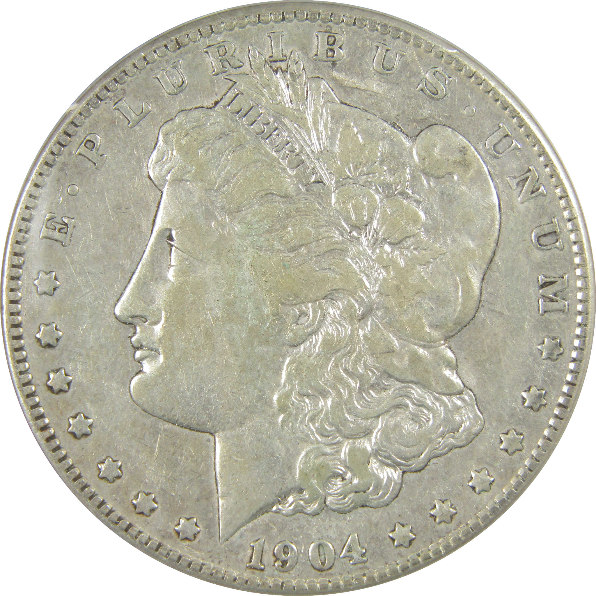 1904 S Morgan Dollar VF 30 Details ANACS Silver $1 Coin SKU:I21163 - Morgan coin - Morgan silver dollar - Morgan silver dollar for sale - Profile Coins & Collectibles