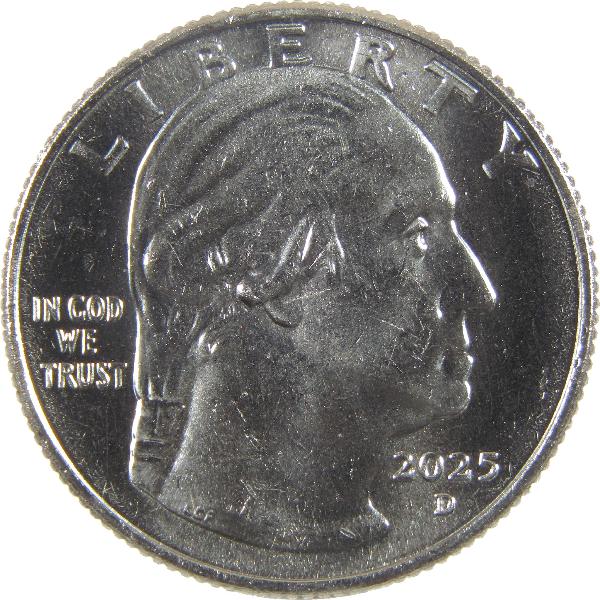 2025 D Ida B. Wells American Women Quarter Uncirculated Clad 25c Coin