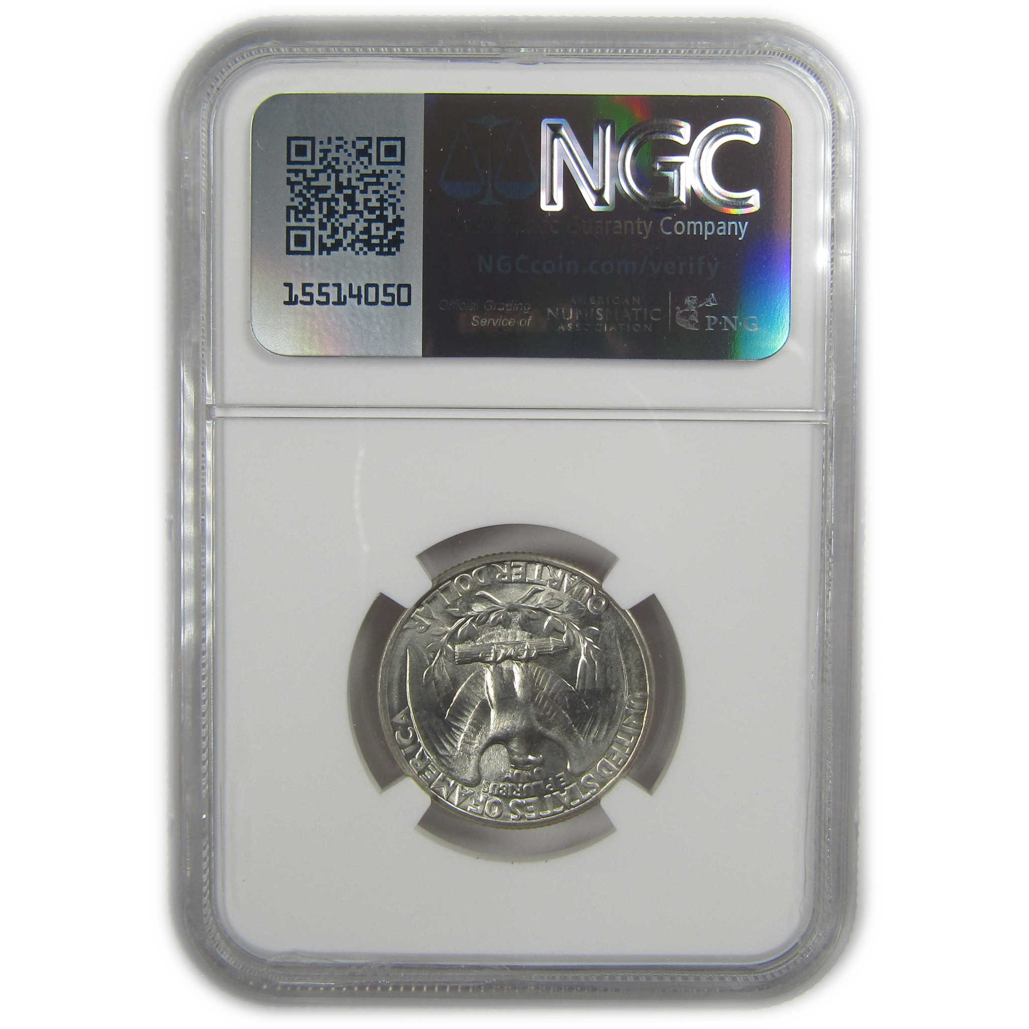 1944 Washington Quarter MS 66 NGC Silver Bag Fragment SKU:I20496