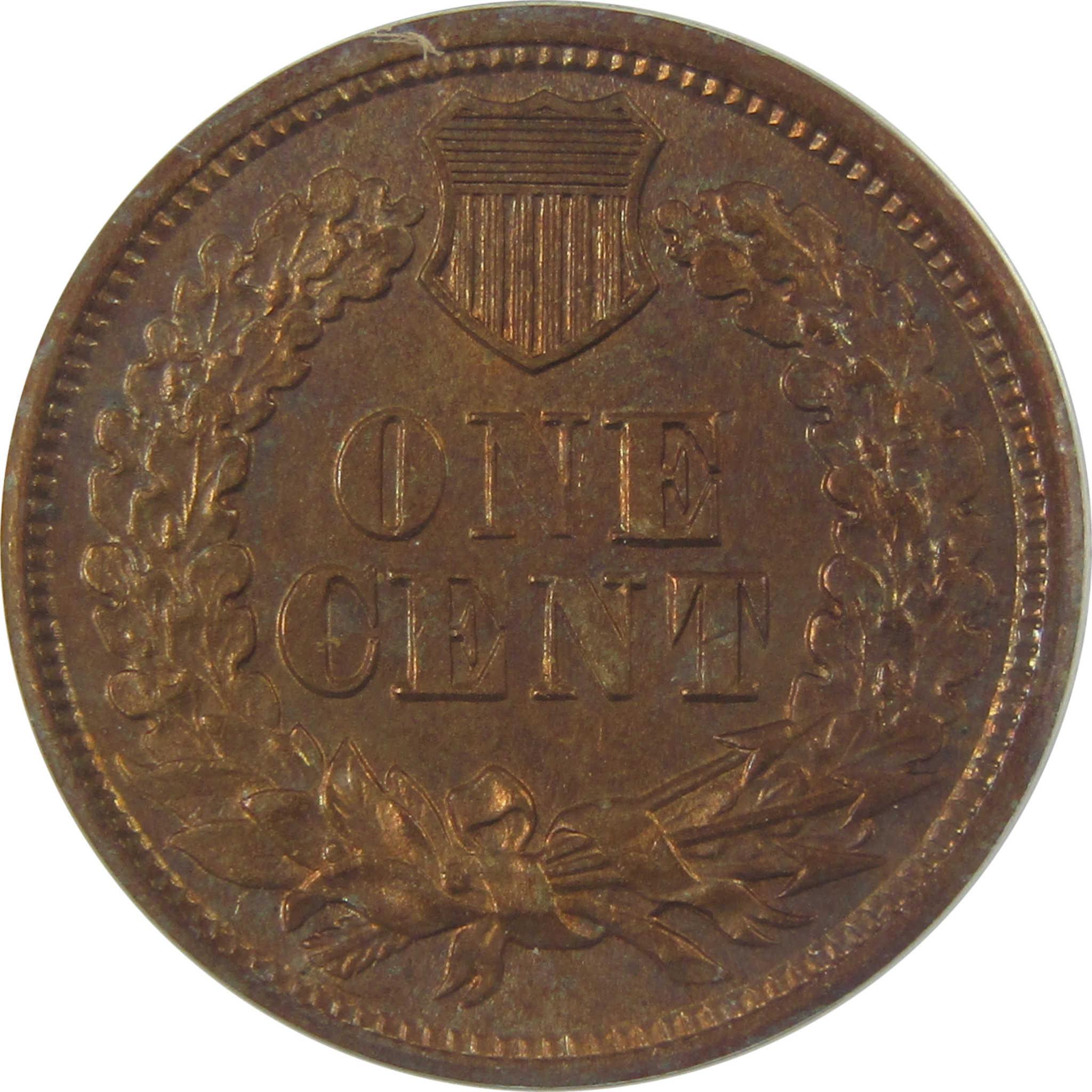 1863 Indian Head Cent MS 62 ANACS Penny Uncirculated SKU:I24902