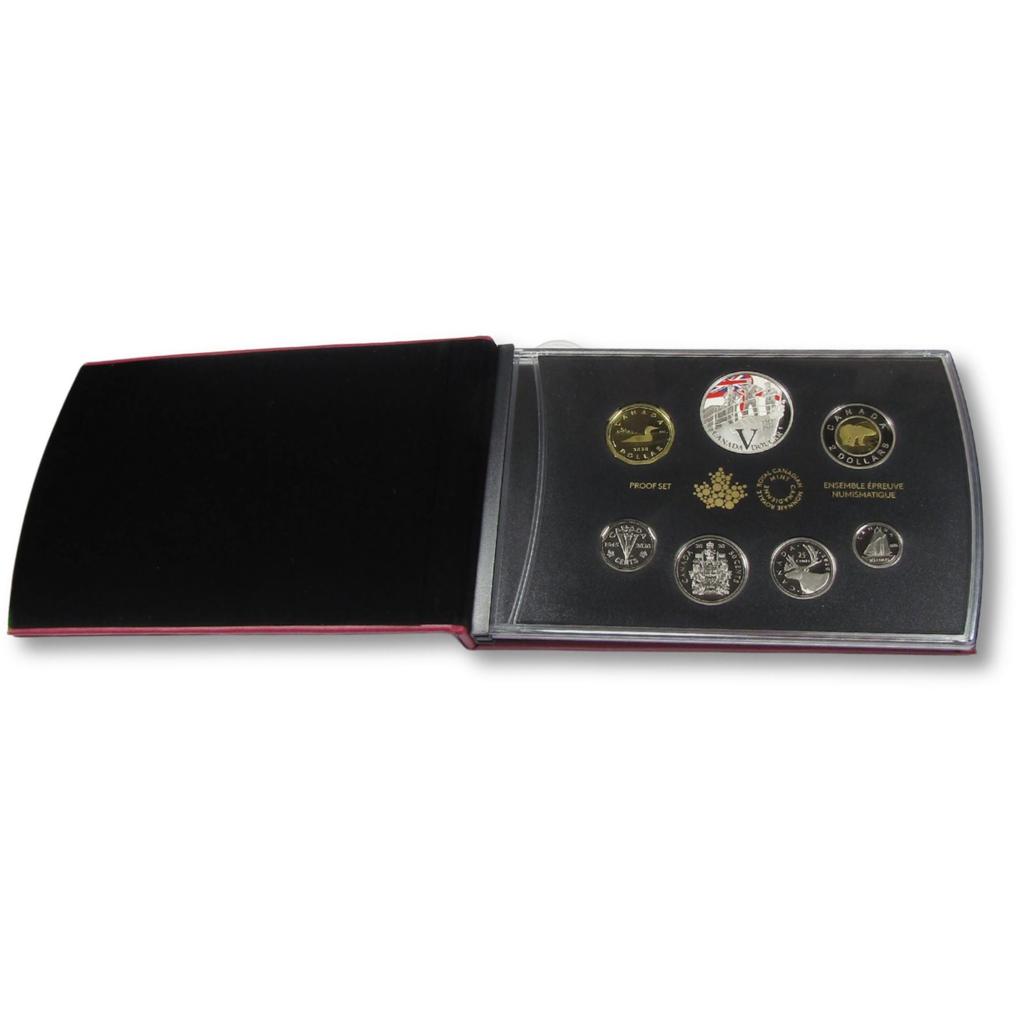 2020 Special Edition Silver Dollar Proof Set V-E Day Canadian Navy