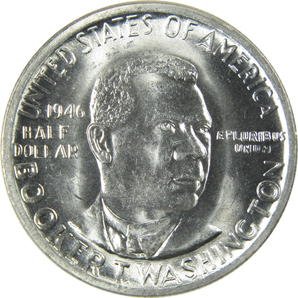 1946 PDS Booker T Washington 50C 3 Coin All Mint Set BU Choice Unc