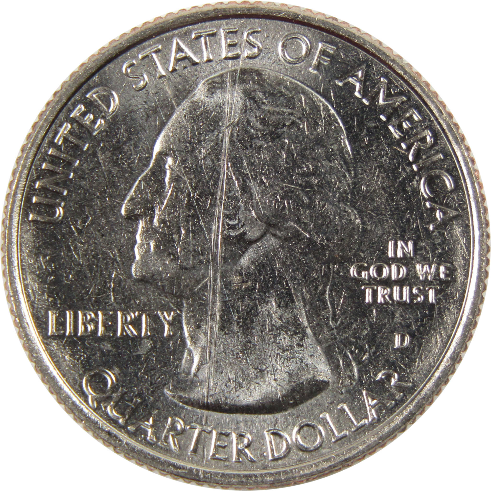 2010 D Yellowstone National Park Quarter BU Uncirculated Clad 25c Coin