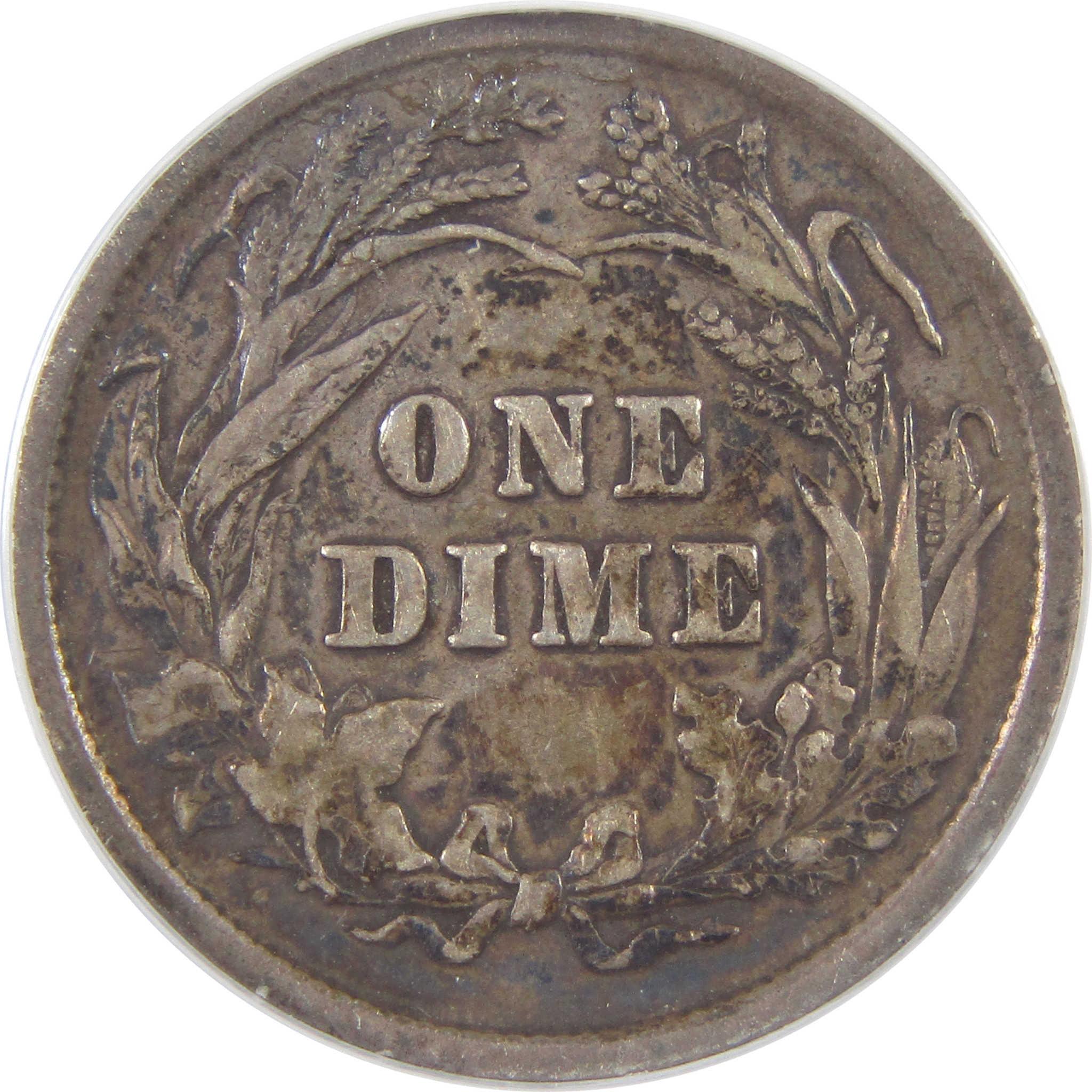 1894 Barber Dime F 15 ANACS Silver 10c Coin SKU:I18373
