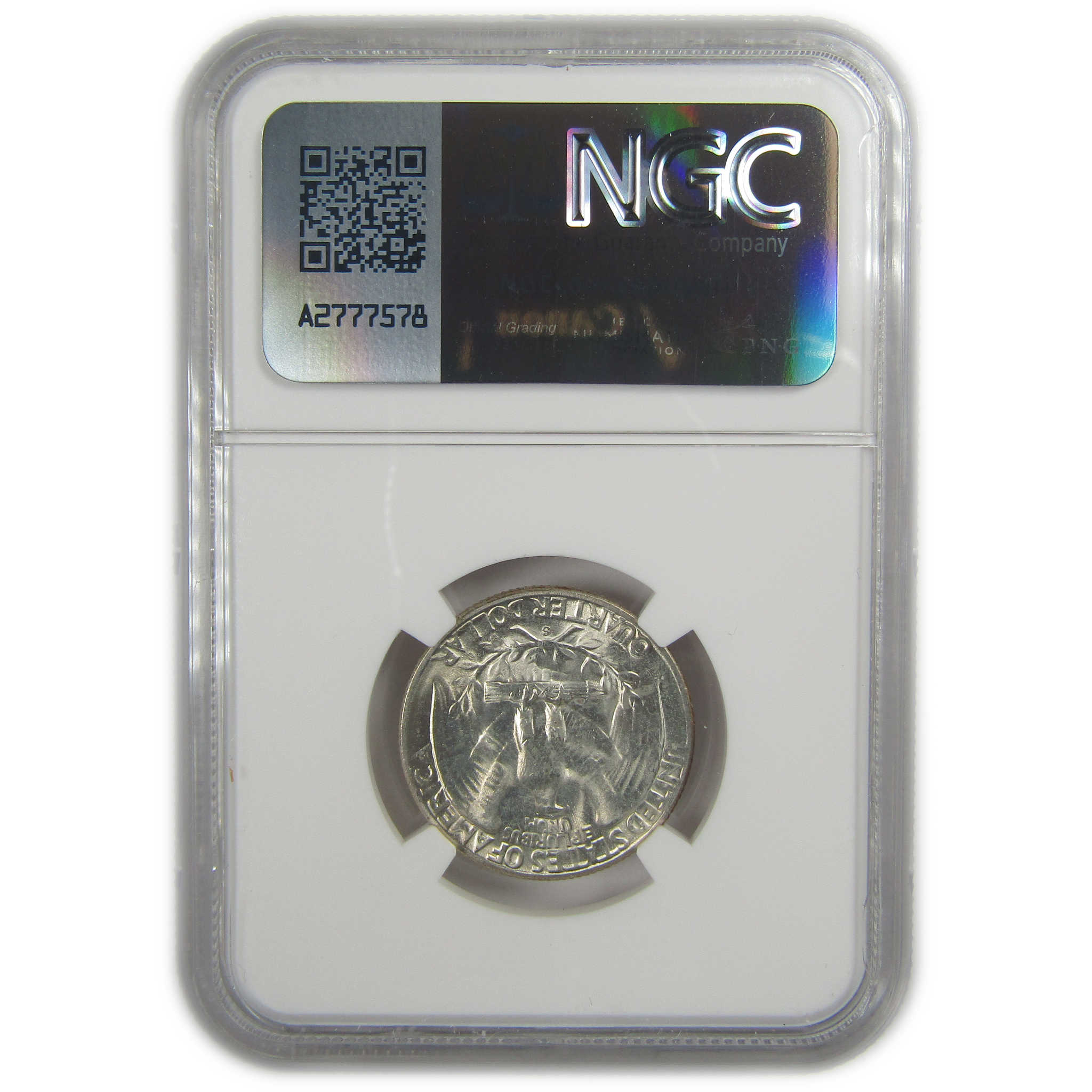 1953 S Washington Quarter MS 66 NGC Silver Bag Fragment SKU:I20528