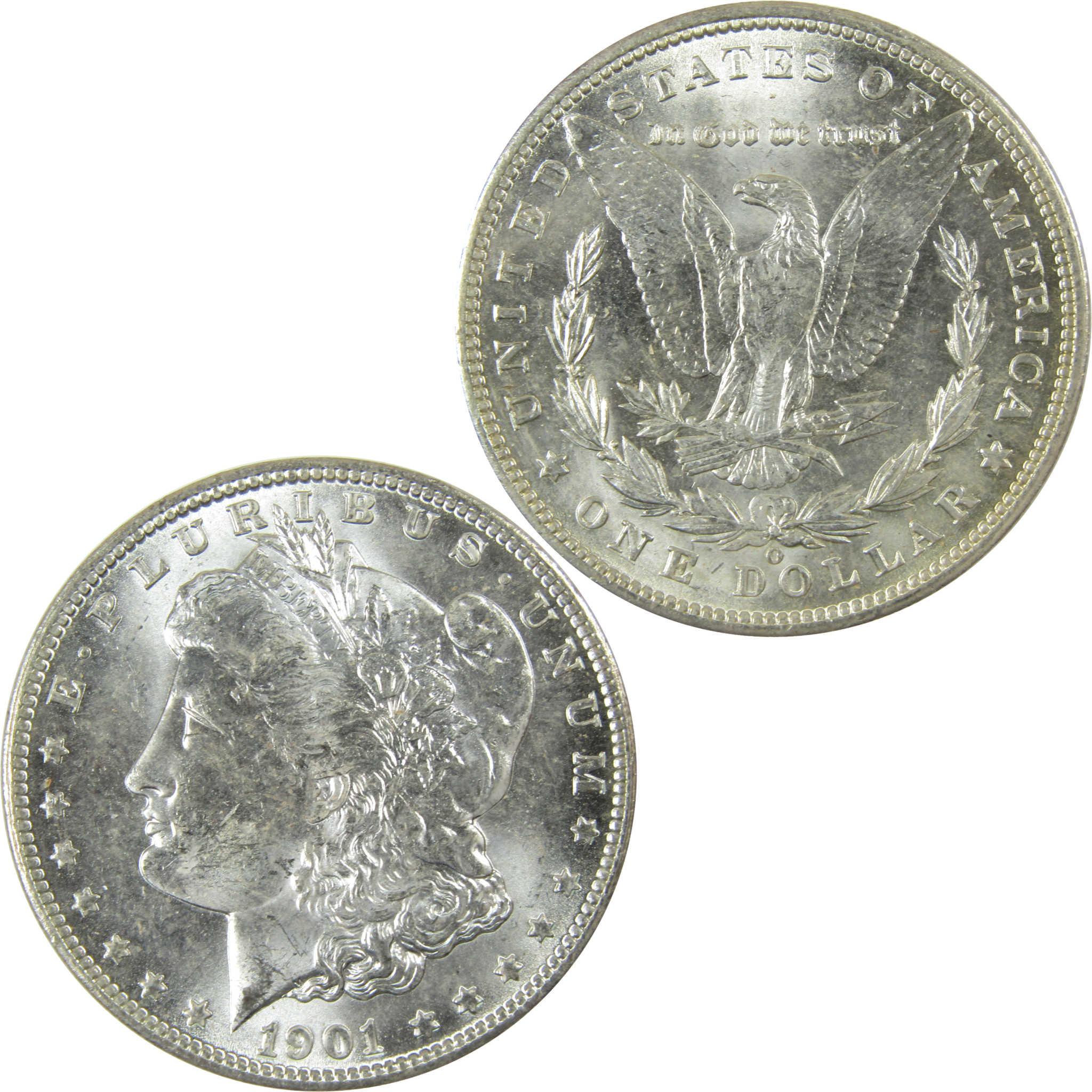 1901 O Morgan Silver Dollar Uncirculated Mint State $1 Coin SKU:I27793 - Morgan coin - Morgan silver dollar - Morgan silver dollar for sale - Profile Coins & Collectibles
