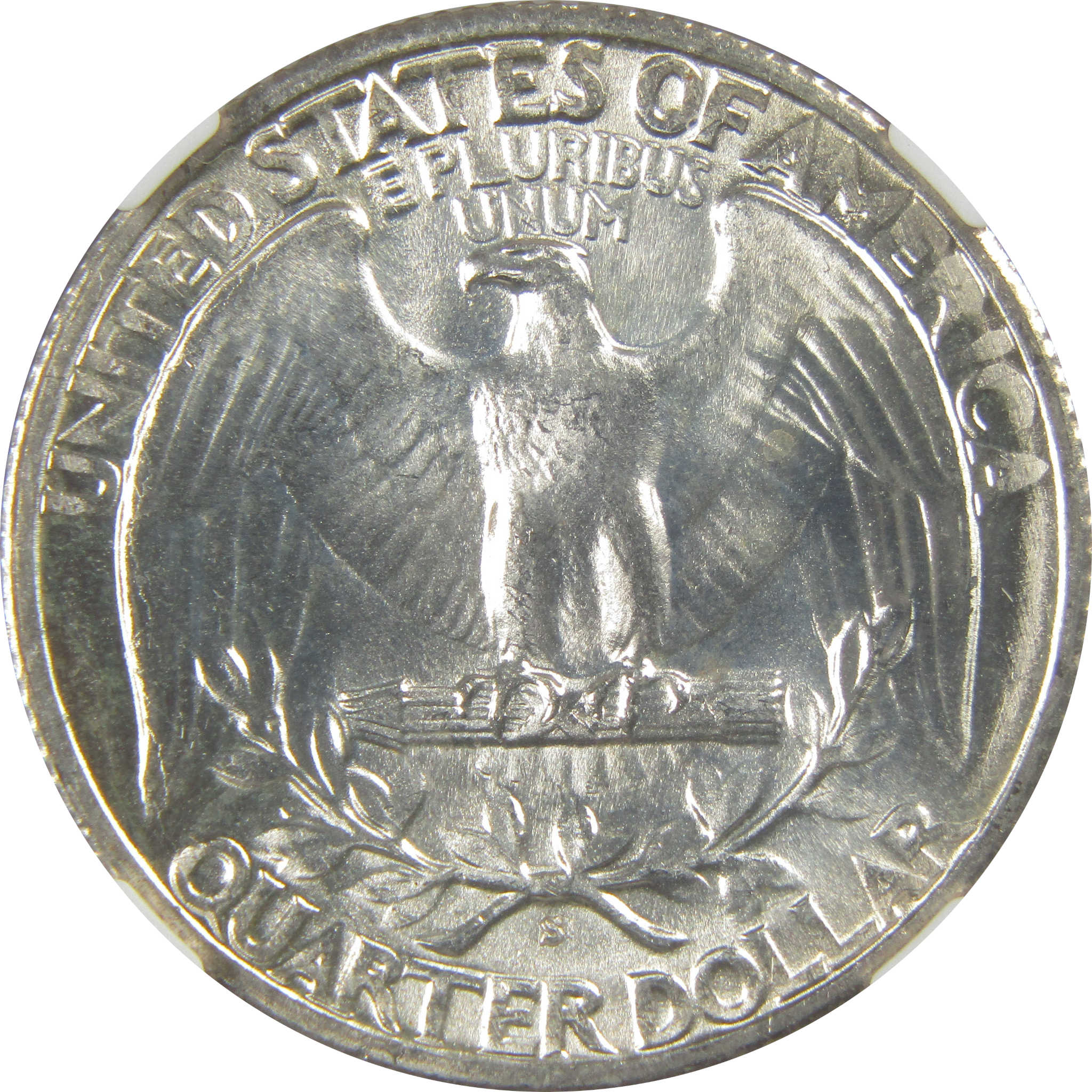 1941 S Washington Quarter MS 64 NGC Silver Bag Fragment SKU:I20611