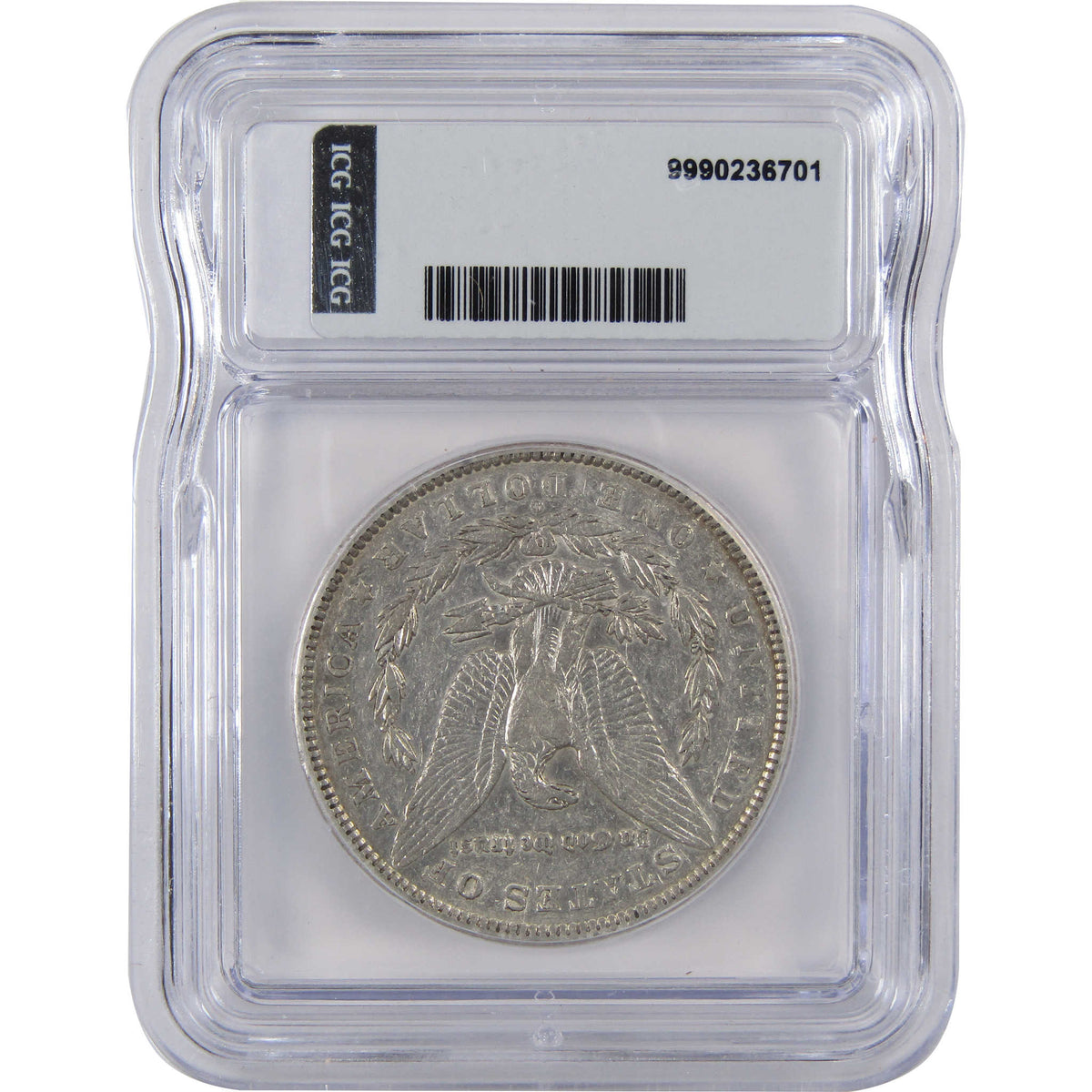 1894 O Morgan Silver Dollar EF 45 ICG $1 Coin Collectible SKU:I29090