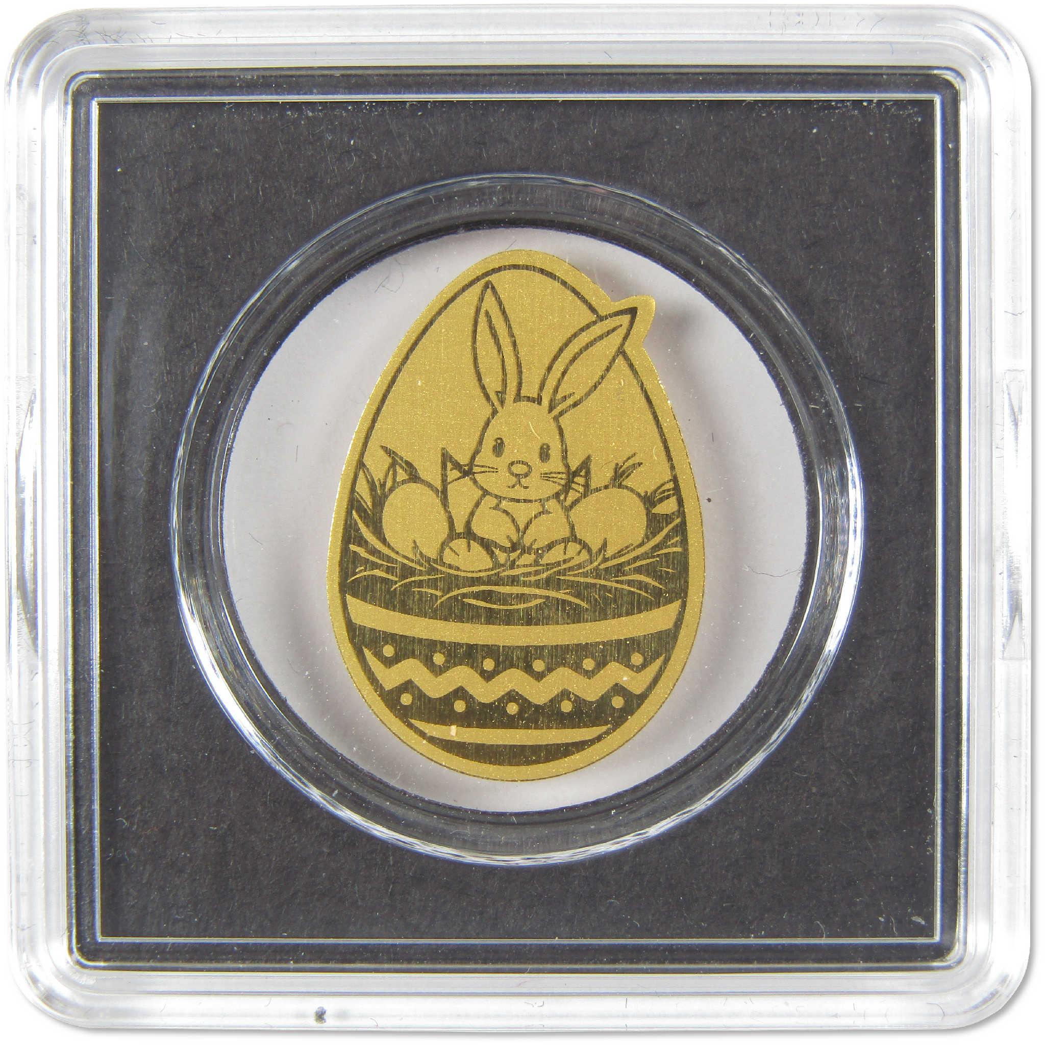 2026 Easter Egg 3000 Franc CFA 1/1000 oz .999 Gold Coin Collectible