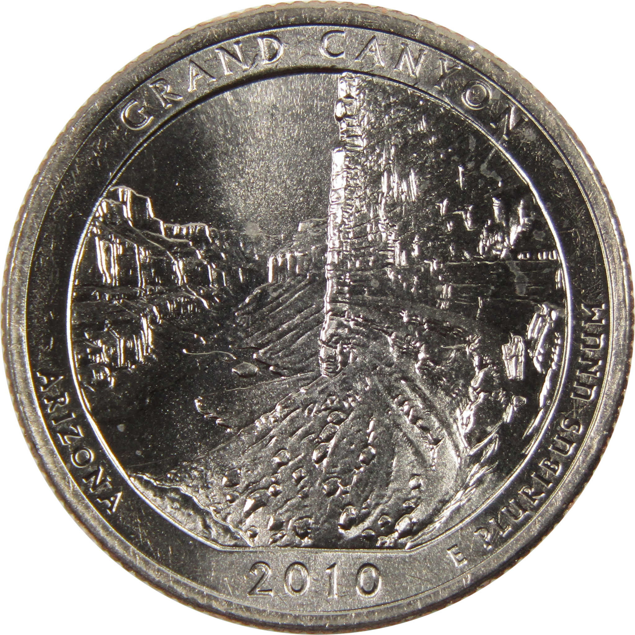 2010 P Grand Canyon National Park Quarter BU Uncirculated Clad 25c