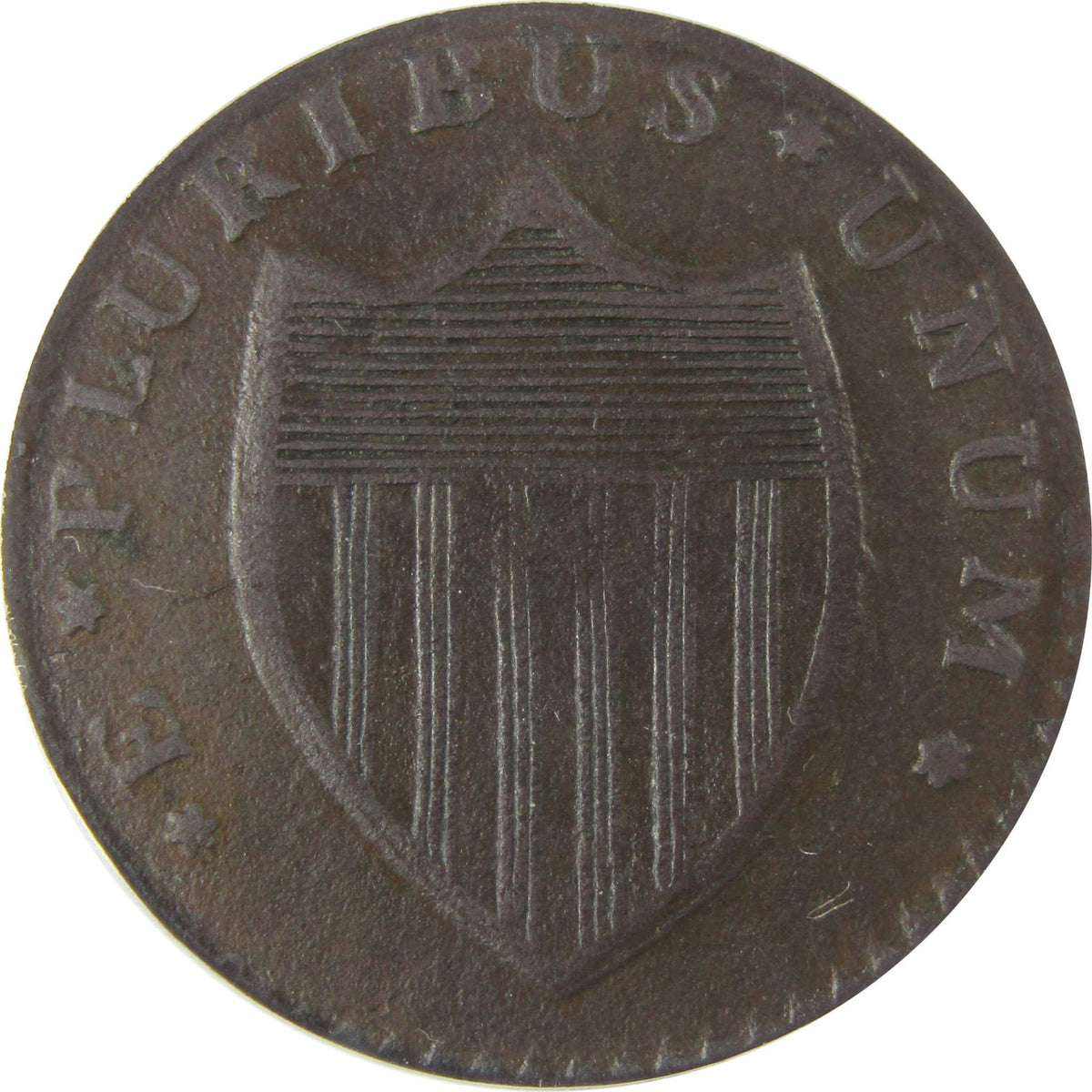 1786 New Jersey Copper VF 20 ANACS Post Colonial Coin SKU:CP569
