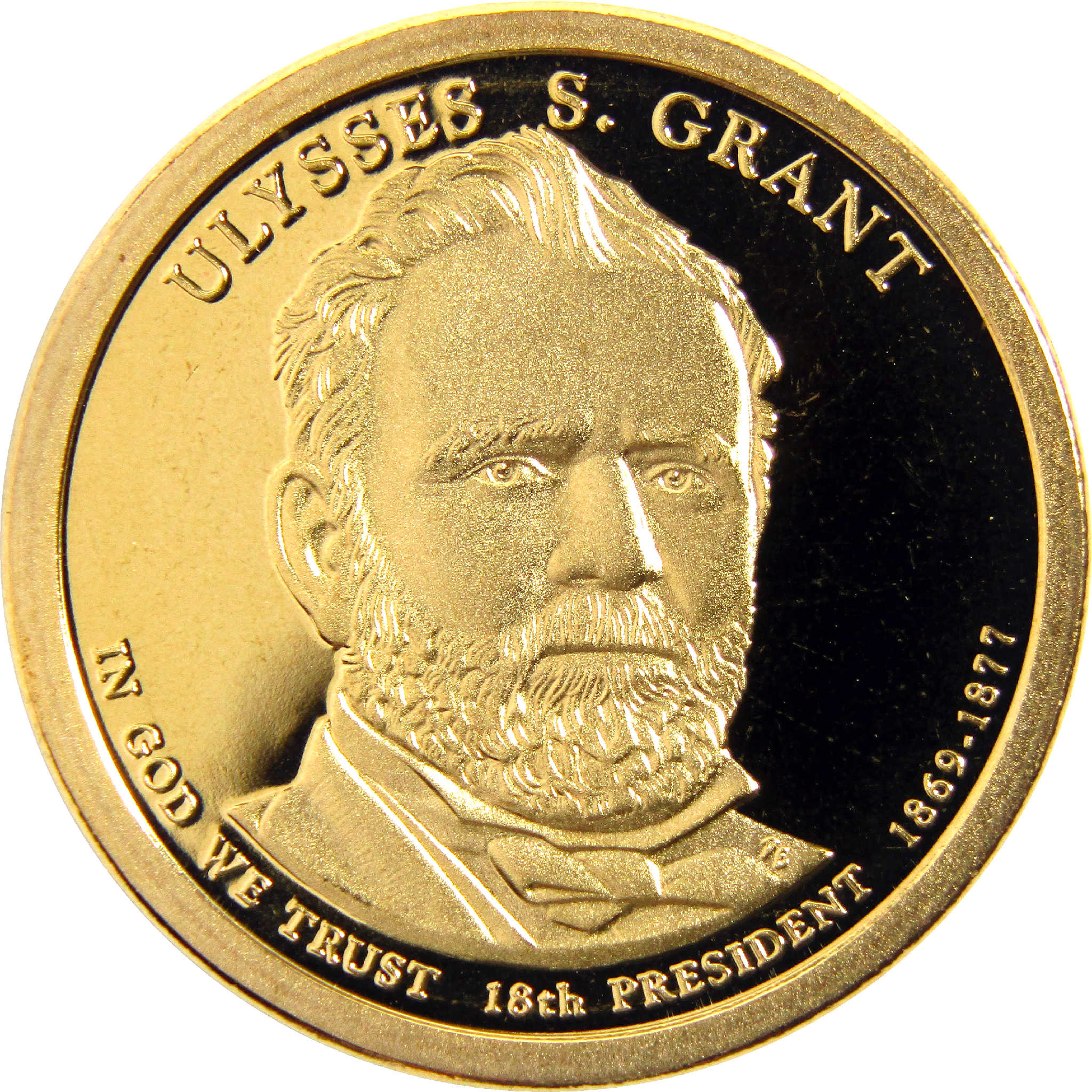 2011 S Ulysses S Grant Presidential Dollar Choice Proof $1 Coin
