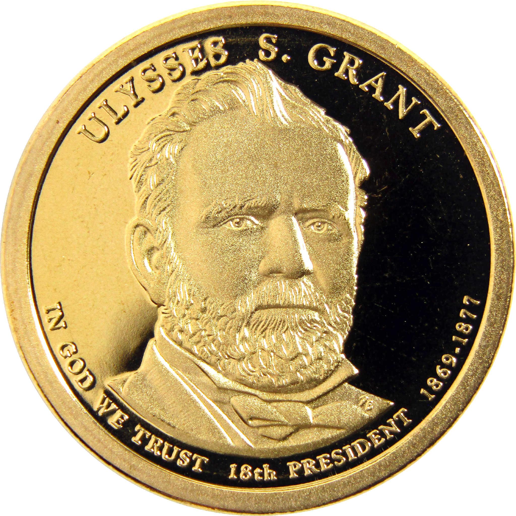 2011 S Ulysses S Grant Presidential Dollar Choice Proof $1 Coin