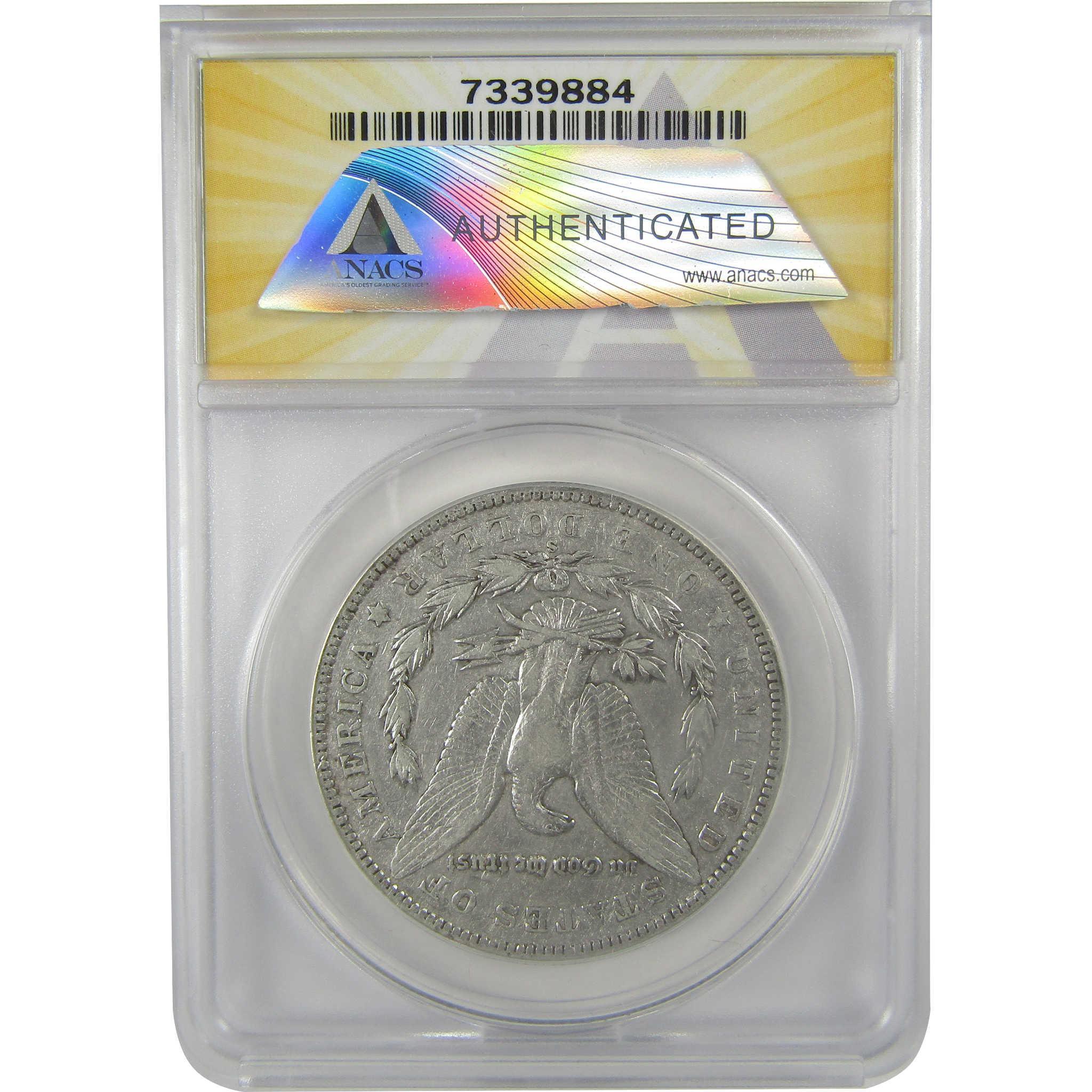 1903 S Morgan Dollar VF 20 Details ANACS Silver $1 Coin SKU:I21719 - Morgan coin - Morgan silver dollar - Morgan silver dollar for sale - Profile Coins & Collectibles