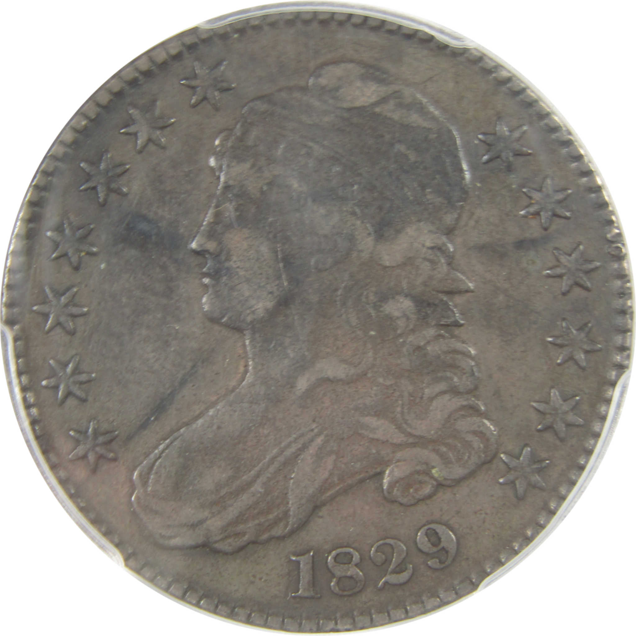 1829 Small Letters Capped Bust Half Dollar VF 30 PCGS SKU:CPC0930