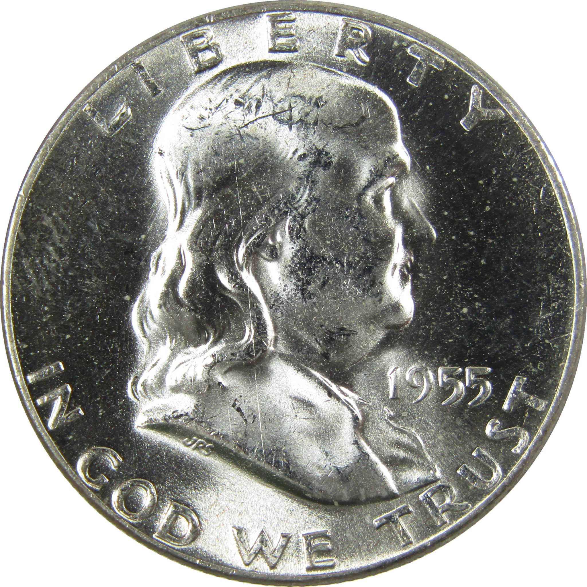 1955 Bugs Bunny Franklin Silver 50c Uncirculated Mint State SKU:I27852