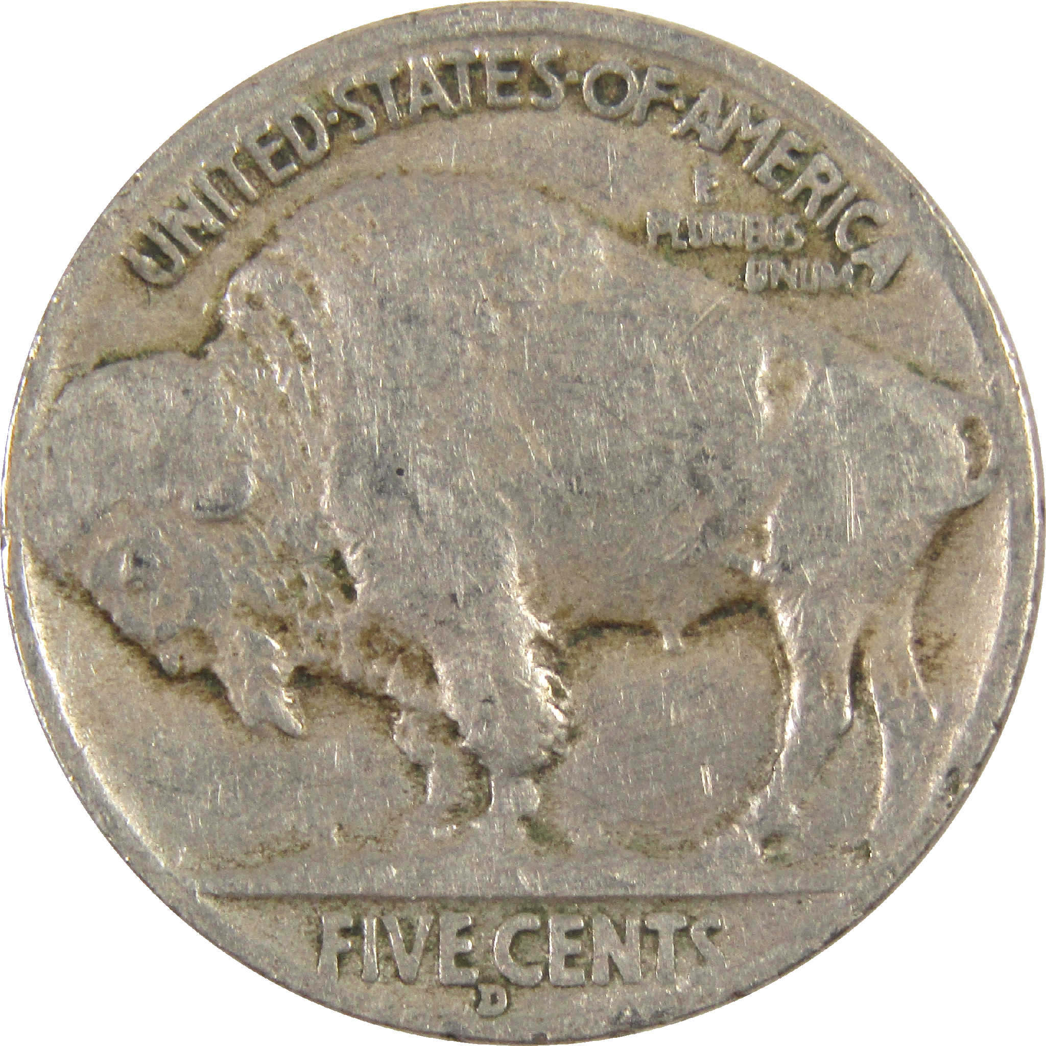 1935 D Indian Head Buffalo Nickel VG Very Good 5c Coin