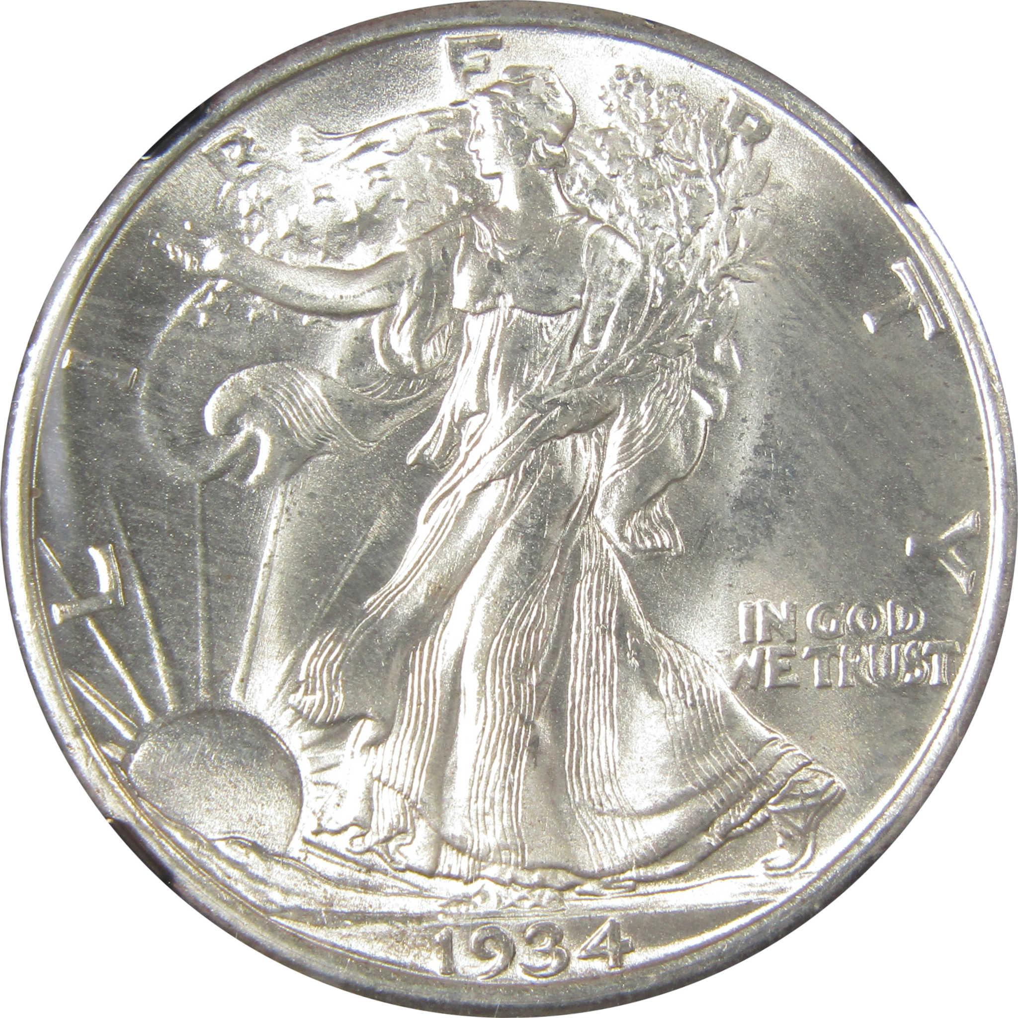 1934 Liberty Walking Half Dollar MS 65 NGC Bag Fragment SKU:I23653