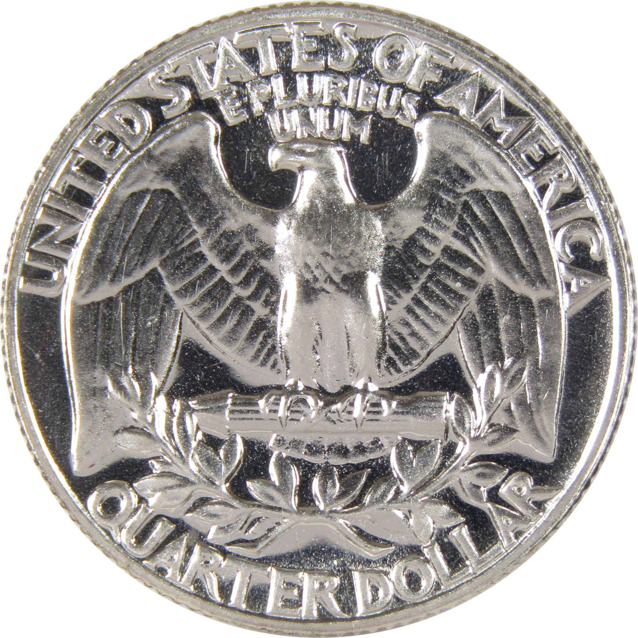United States quarter dollar reverse with eagle design, collectible coin close-up