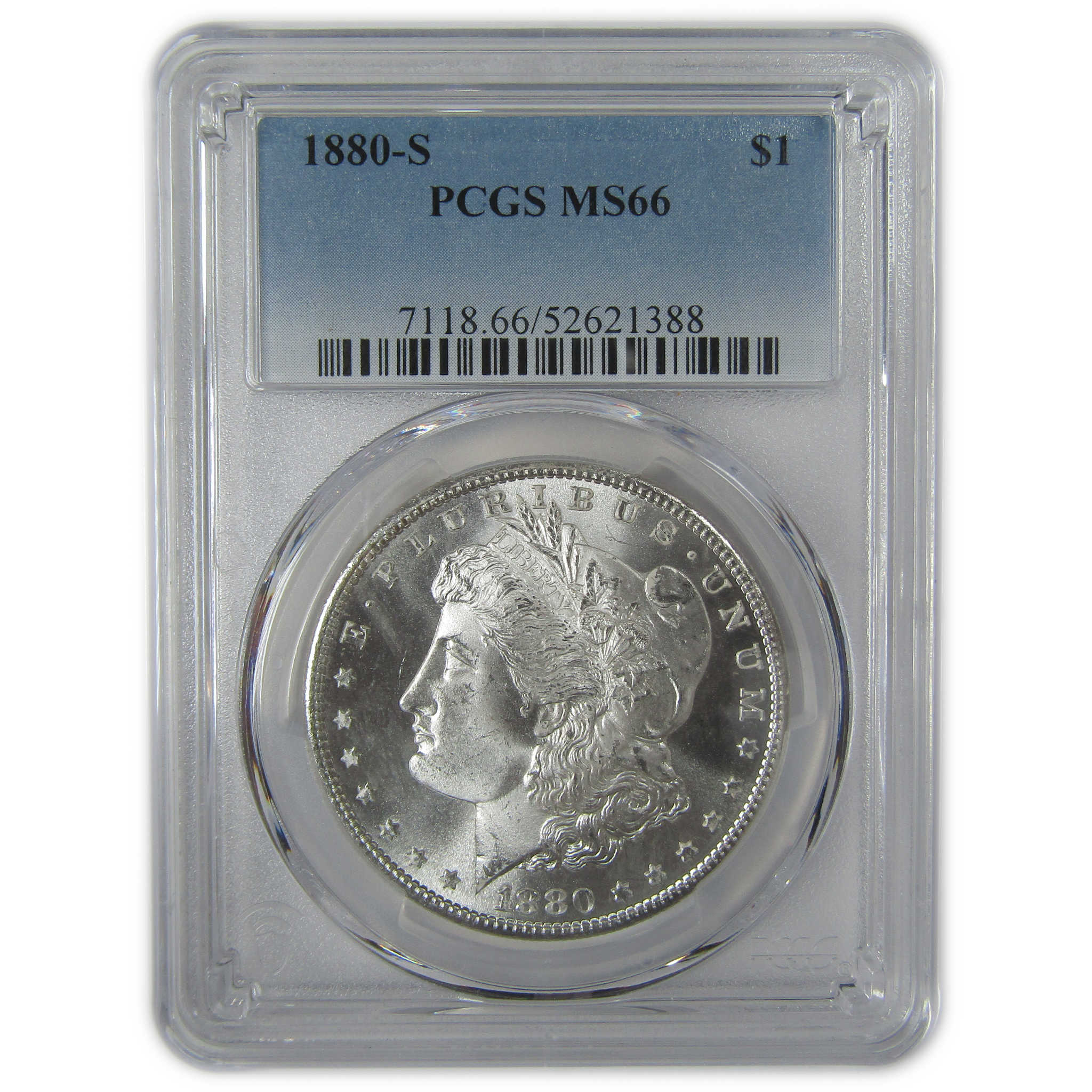 1880 S Morgan Dollar MS 66 PCGS Silver Uncirculated $1 Coin SKU:I23617 - Morgan coin - Morgan silver dollar - Morgan silver dollar for sale - Profile Coins & Collectibles