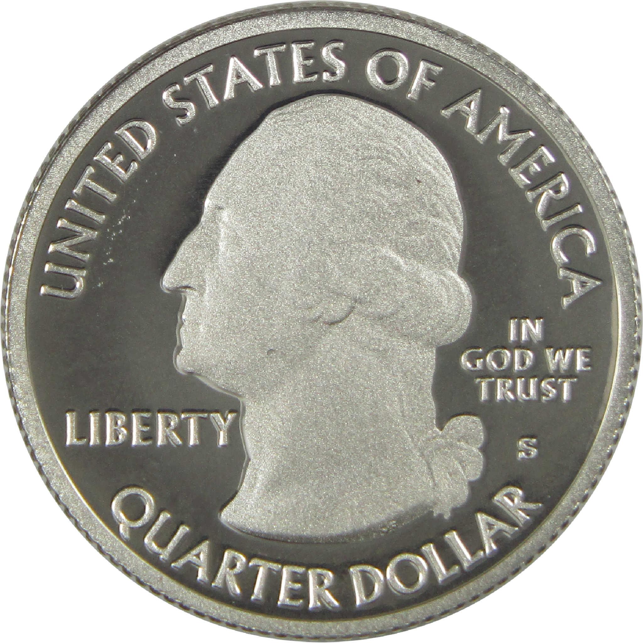 2012 S El Yunque National Forest Quarter Choice Proof Silver 25c Coin
