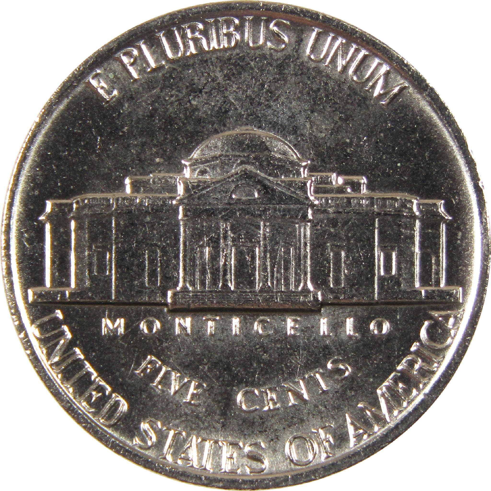 1981 P Jefferson Nickel Uncirculated 5c Coin