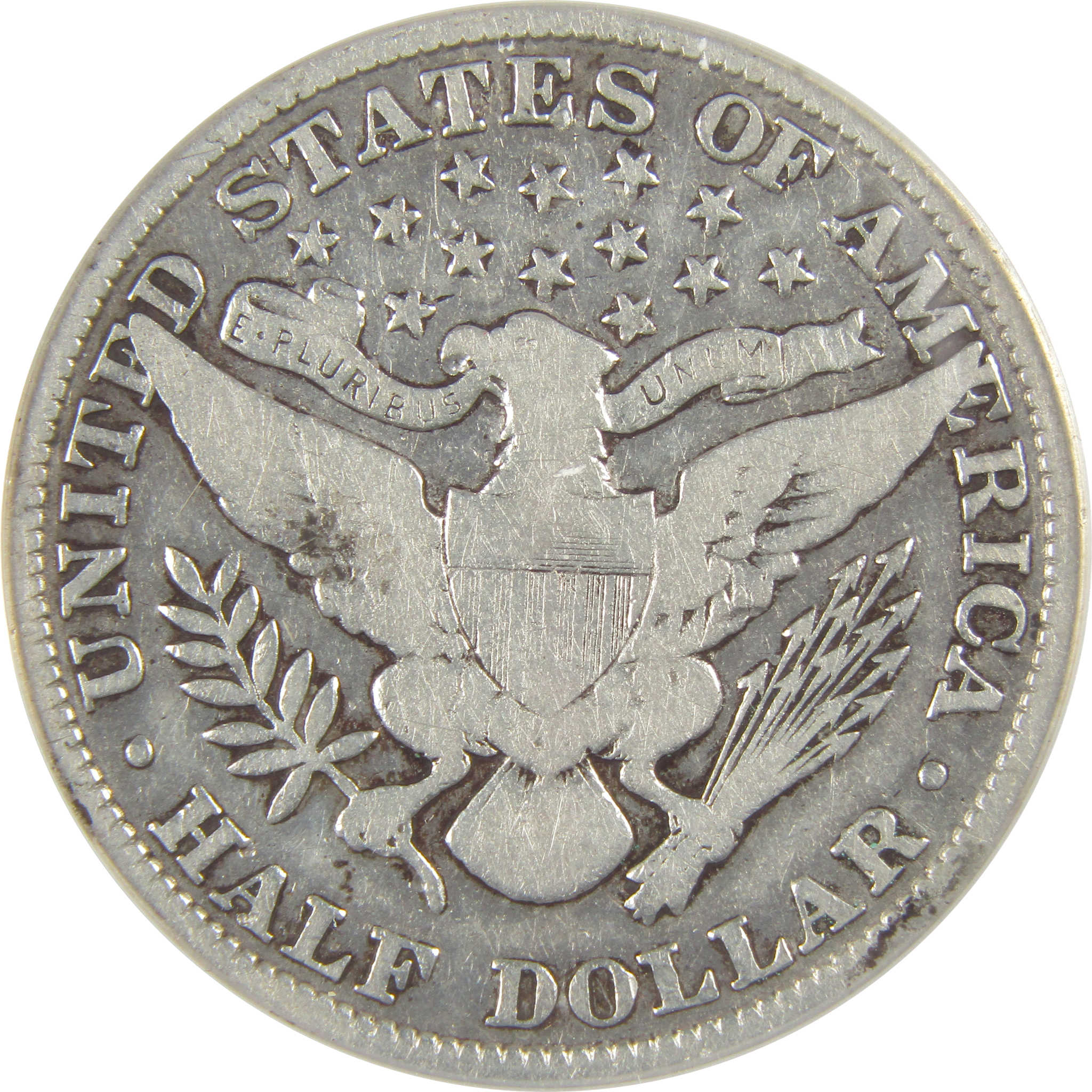 1913 Barber Half Dollar VG 8 Details ANACS Silver 50c Coin SKU:I20122