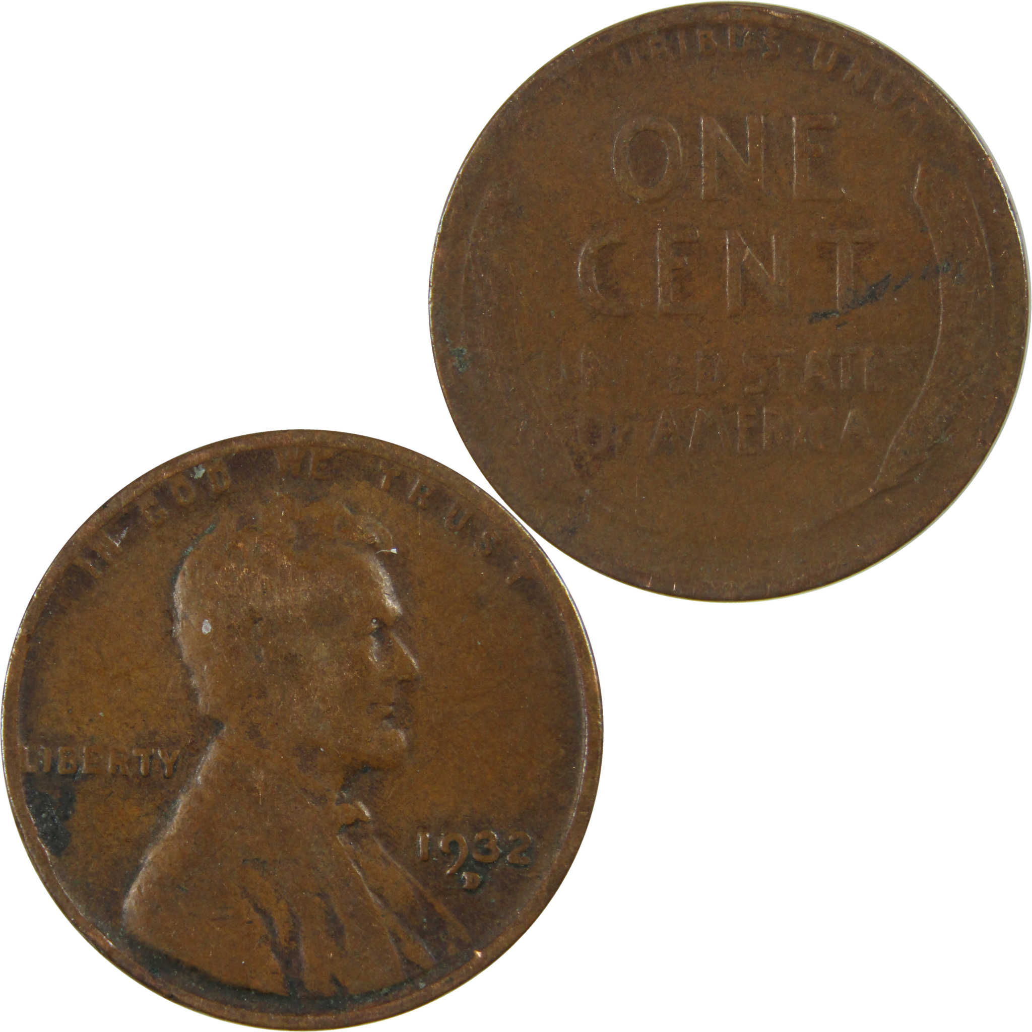 1932 D Lincoln Wheat Cent VG Very Good Penny 1c Coin SKU:I27130
