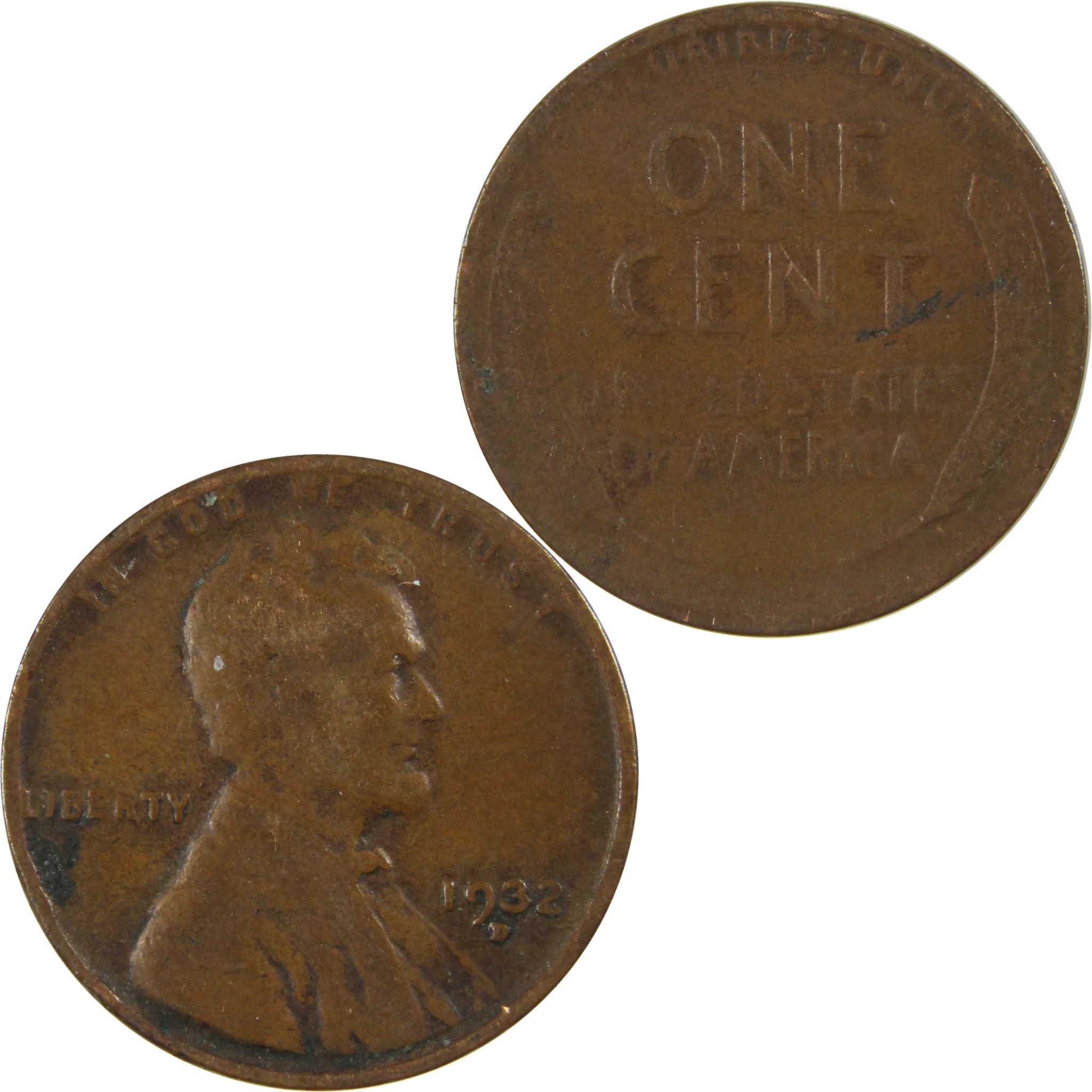 1932 D Lincoln Wheat Cent VG Very Good Penny 1c Coin SKU:I27130